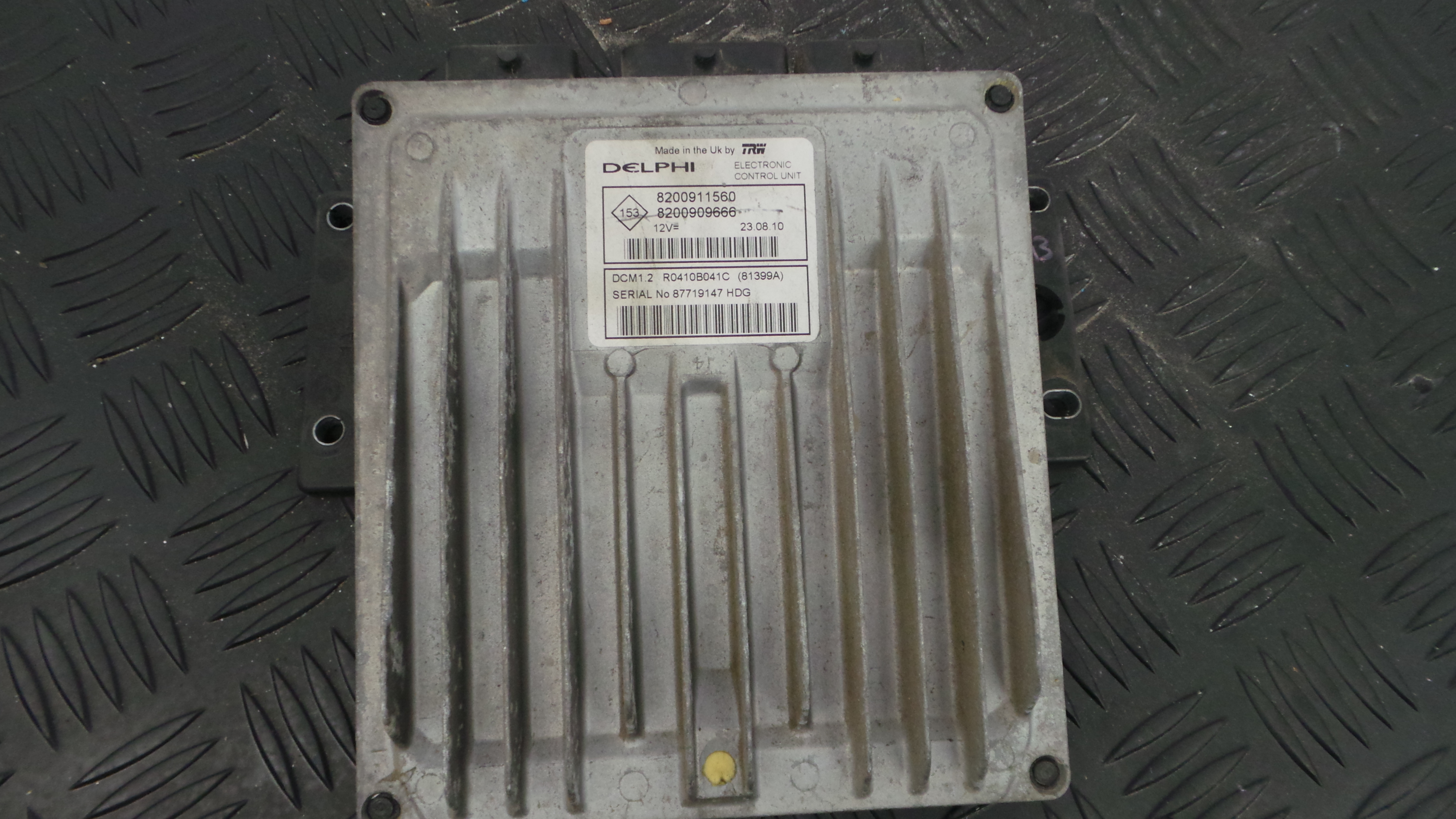 Centralina do Motor 8200911560 - RENAULT CLIO III (BR0/1, CR0/1)-33138194