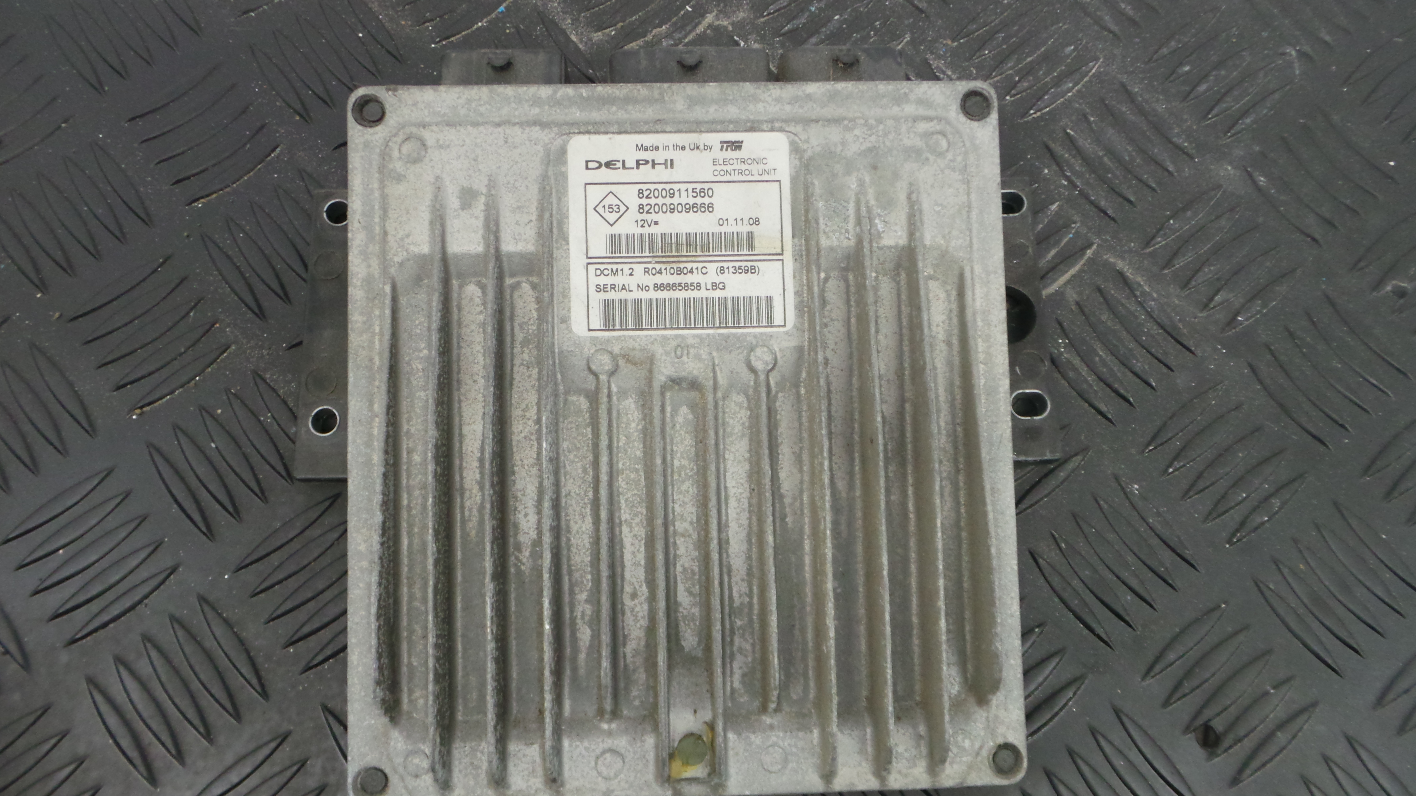 Centralina do Motor 8200911560 - RENAULT CLIO III (BR0/1, CR0/1)-33138203