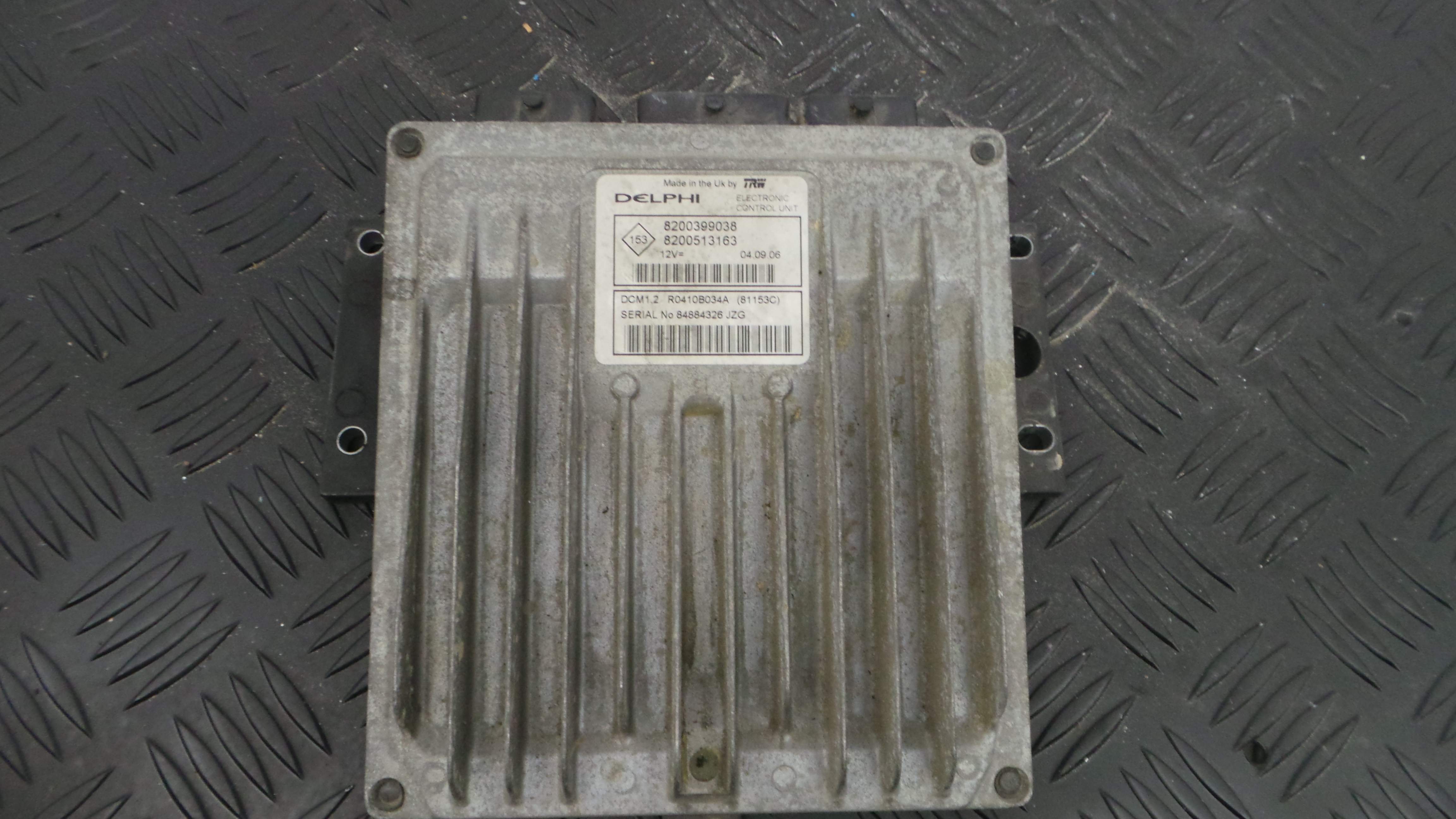 Centralina do Motor 8200399038 - RENAULT CLIO III (BR0/1, CR0/1)-33138212