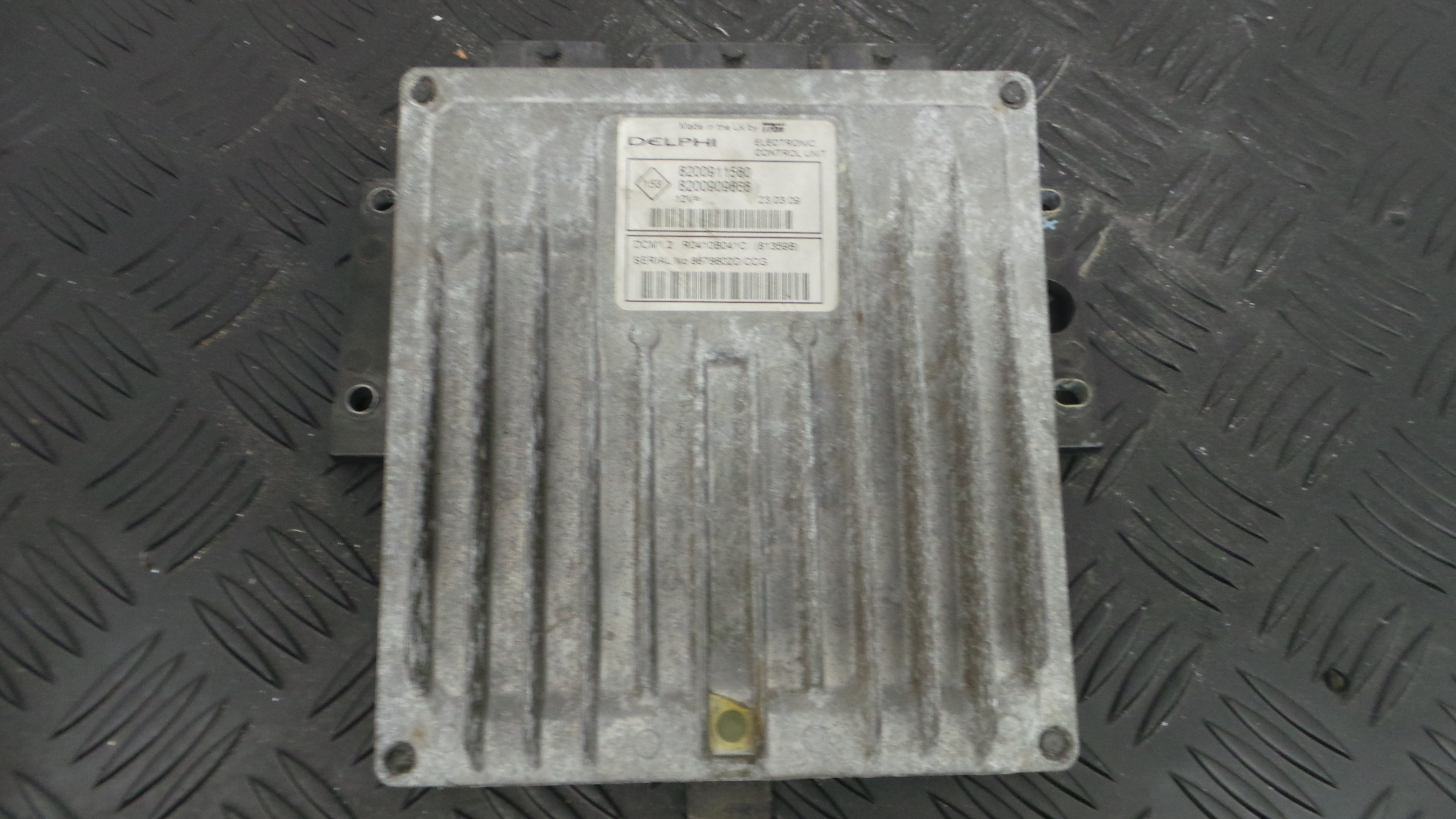 Centralina do Motor 8200911560 - RENAULT CLIO III (BR0/1, CR0/1)-33138226