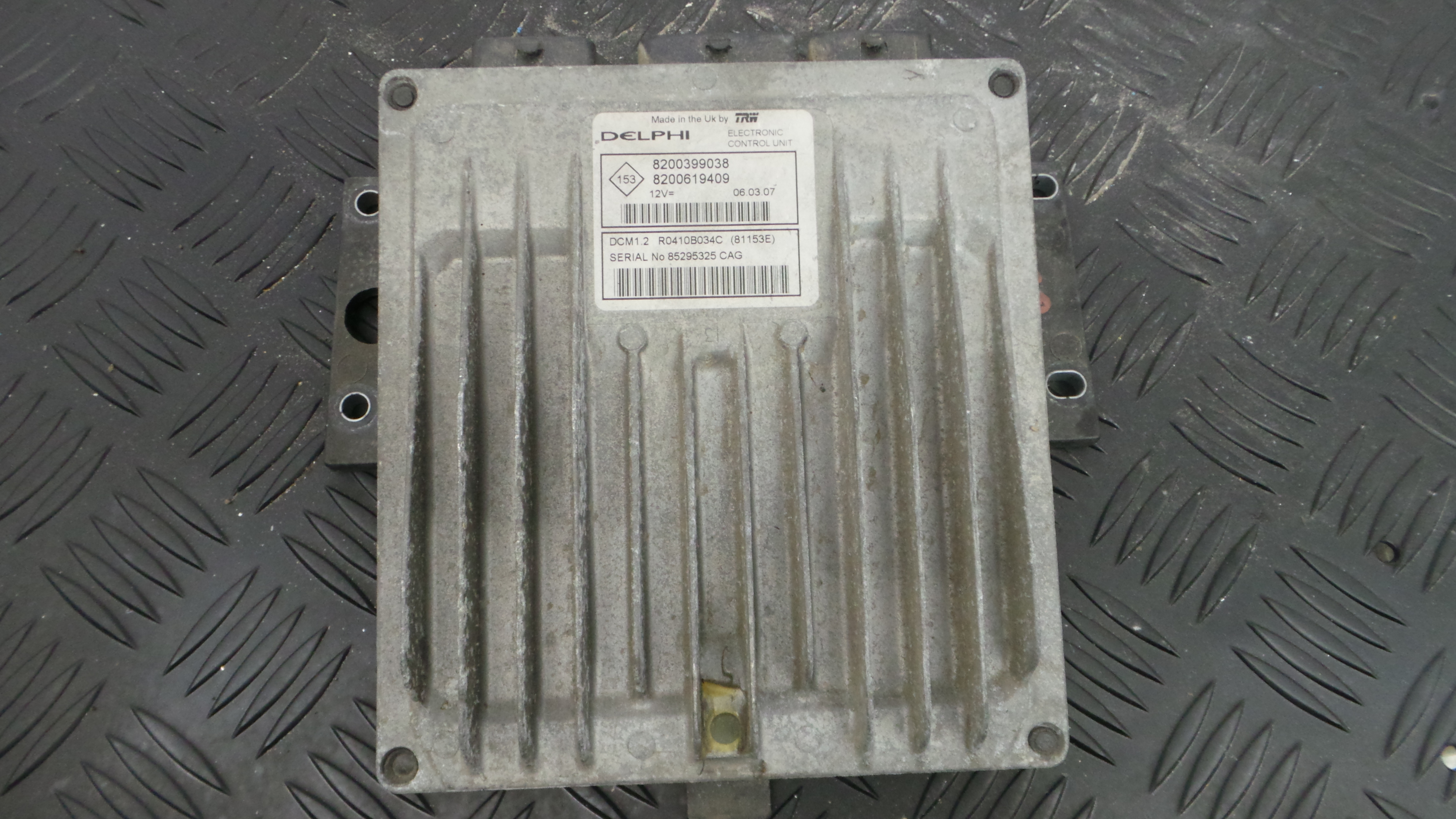 Centralina do Motor 8200399038 - RENAULT CLIO III (BR0/1, CR0/1)-33138240