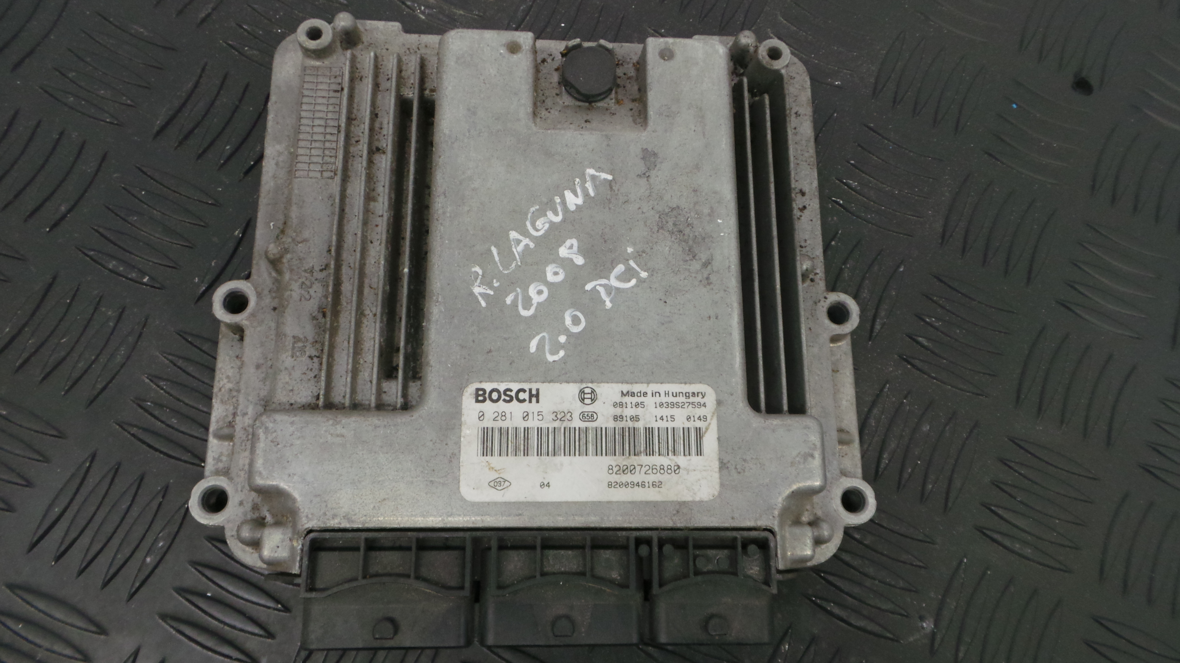 Centralina do Motor 8200726880 - RENAULT LAGUNA III (BT0/1)-33140062