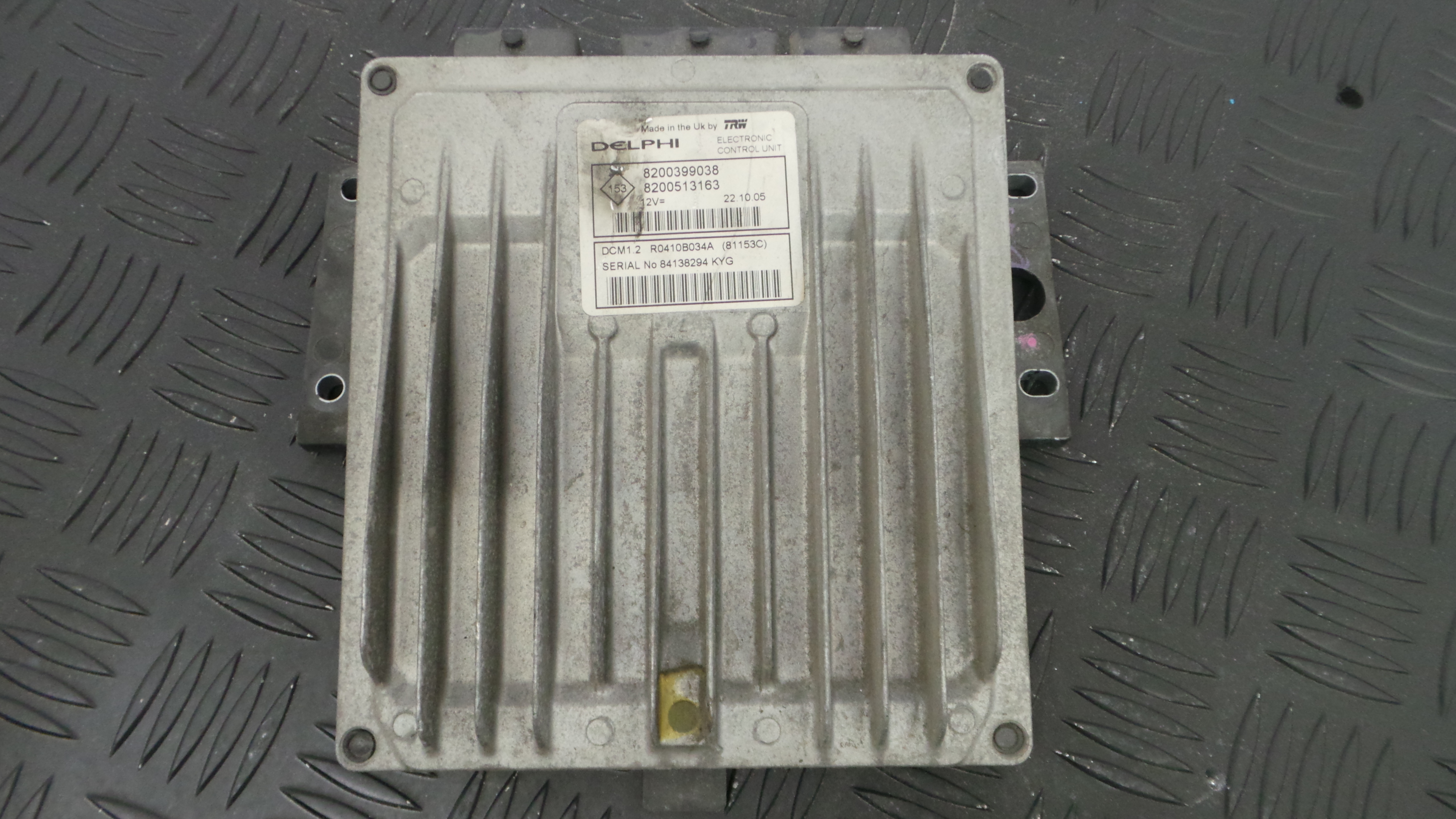 Centralina do Motor 8200399038 - RENAULT CLIO III (BR0/1, CR0/1)-33140541