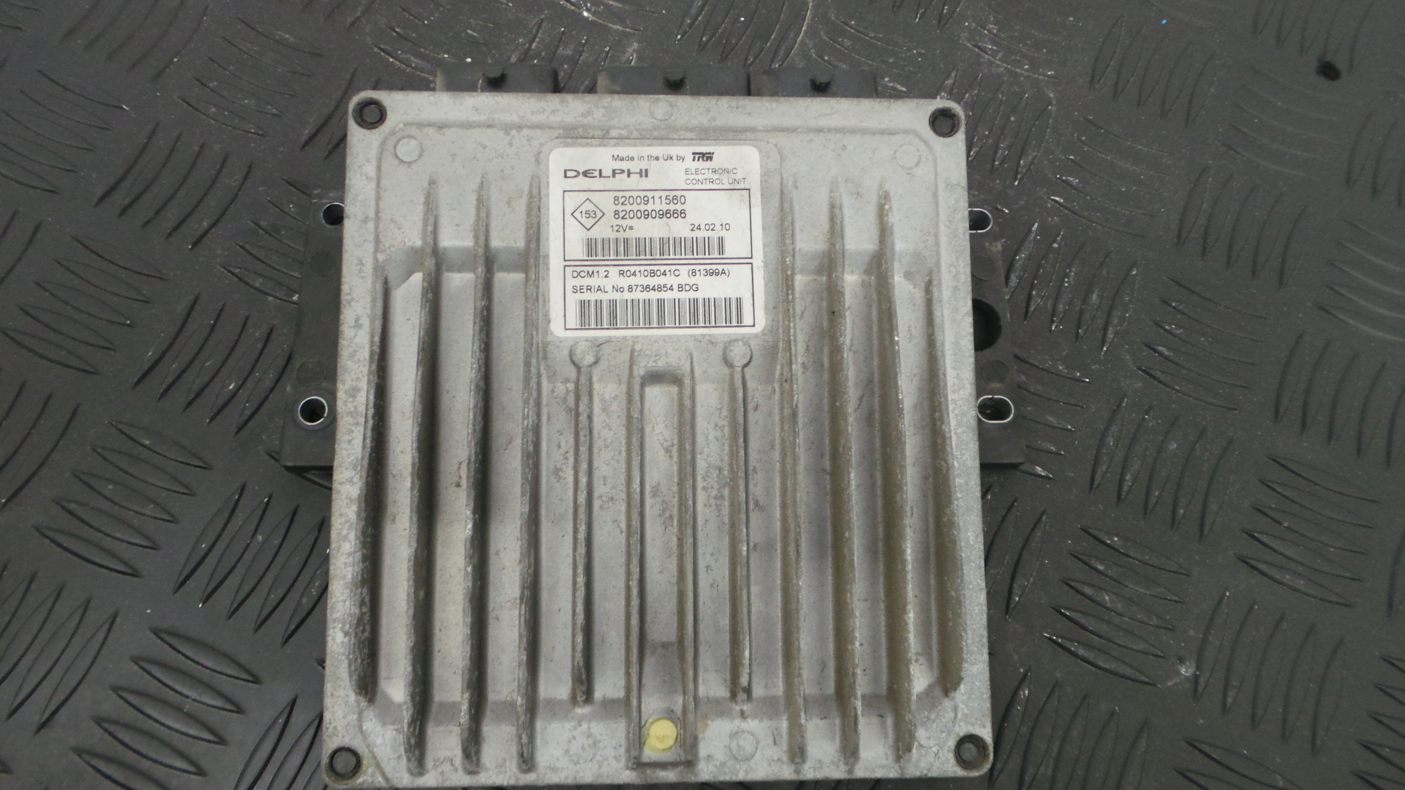 Centralina do Motor 8200911560 - RENAULT CLIO III (BR0/1, CR0/1)-33141373