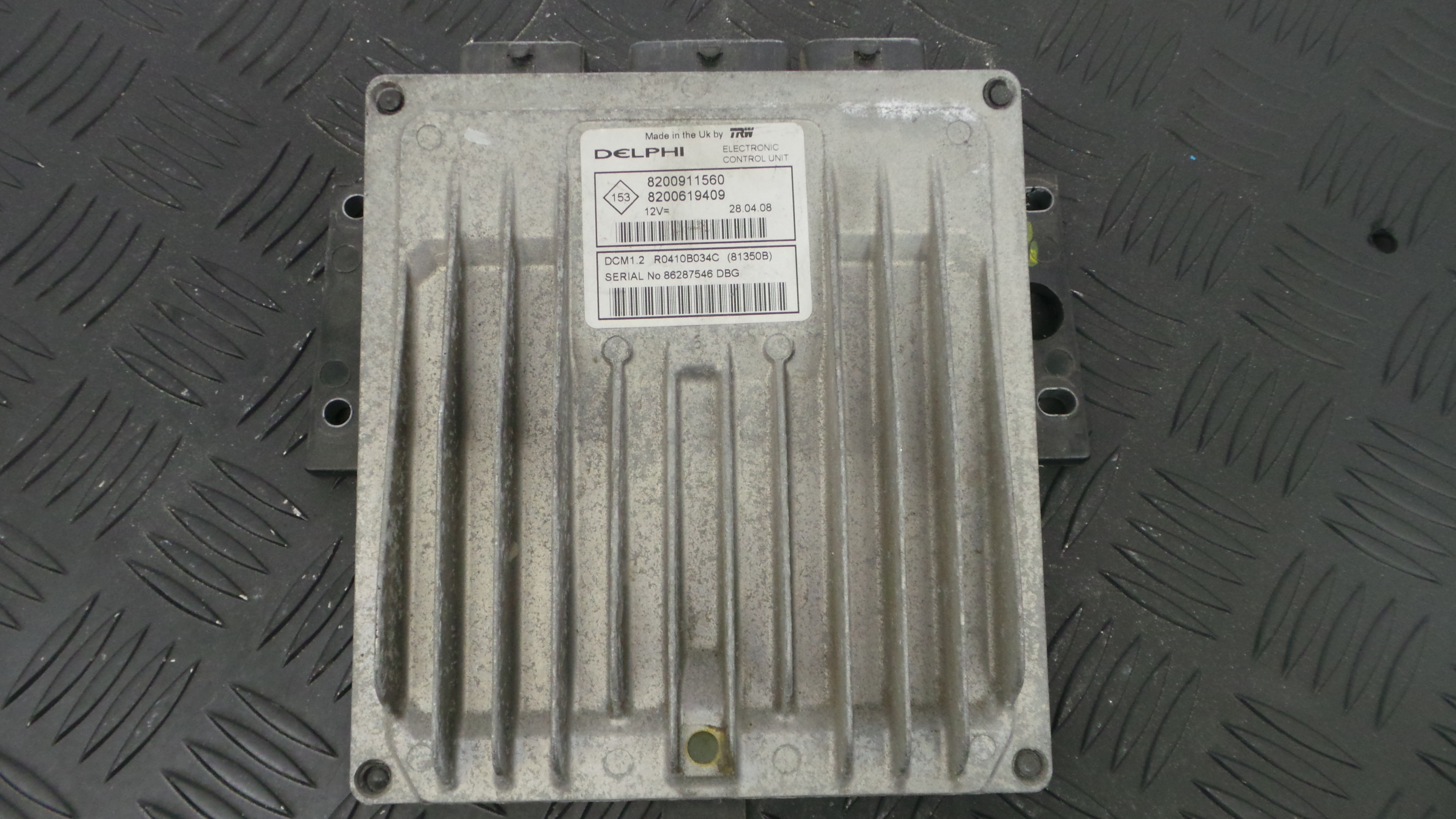 Centralina do Motor 8200911560 - RENAULT CLIO III (BR0/1, CR0/1)-33141604
