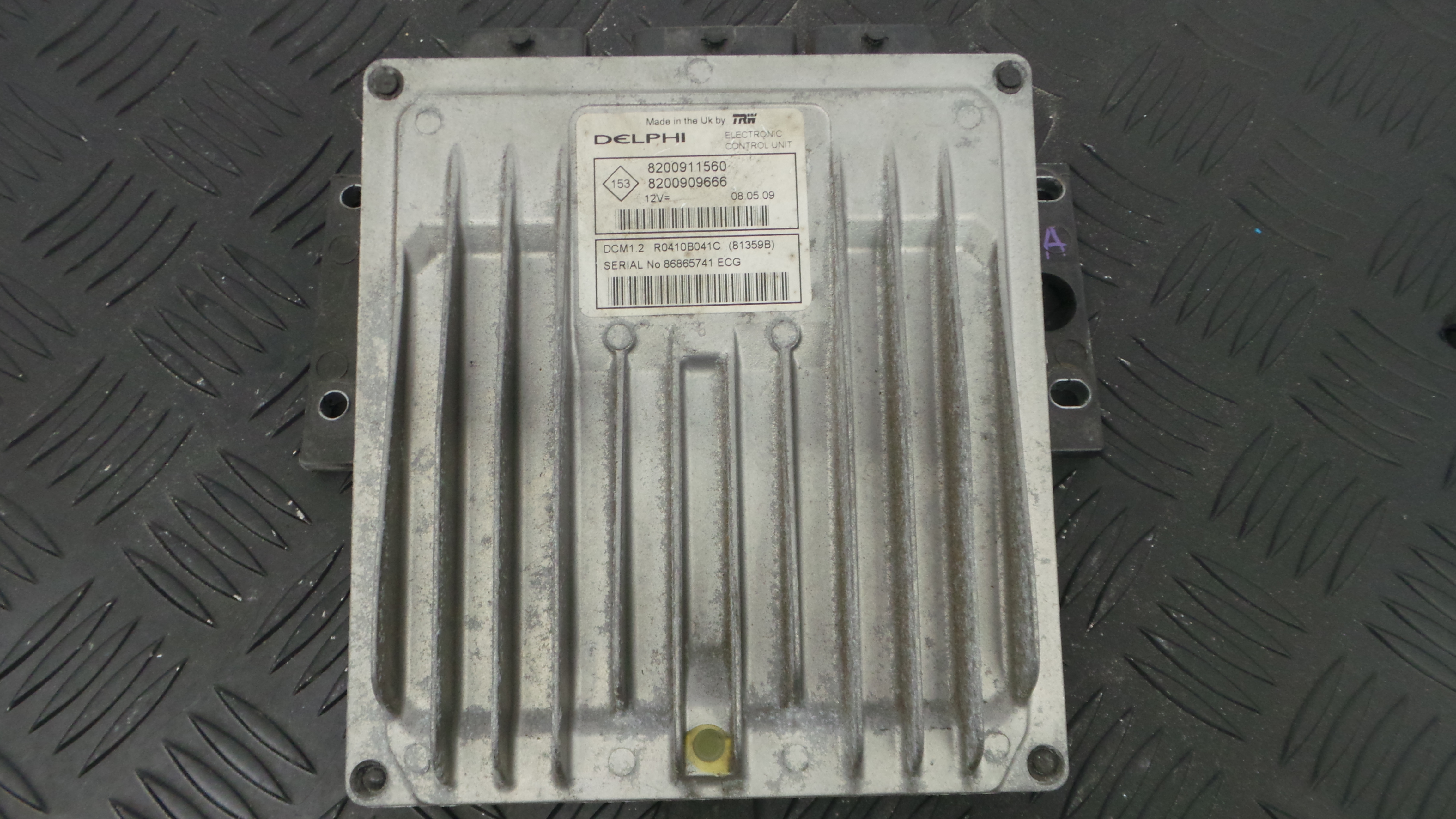 Centralina do Motor 8200911560 - RENAULT CLIO III (BR0/1, CR0/1)-33141607