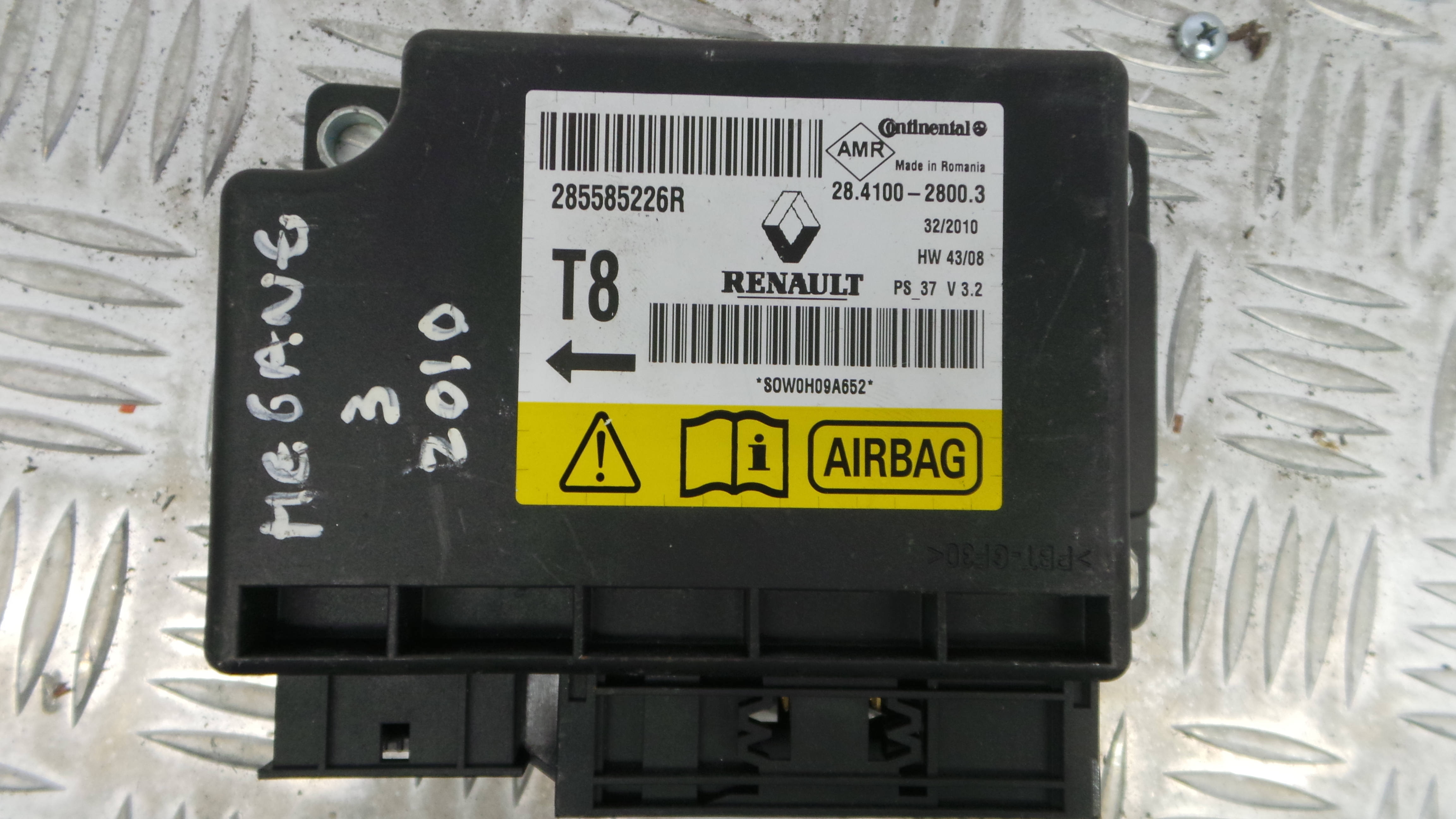 Centralina de Airbags 285585226R - RENAULT MEGANE III Hatchback (BZ0/1_, B3_)-33149111