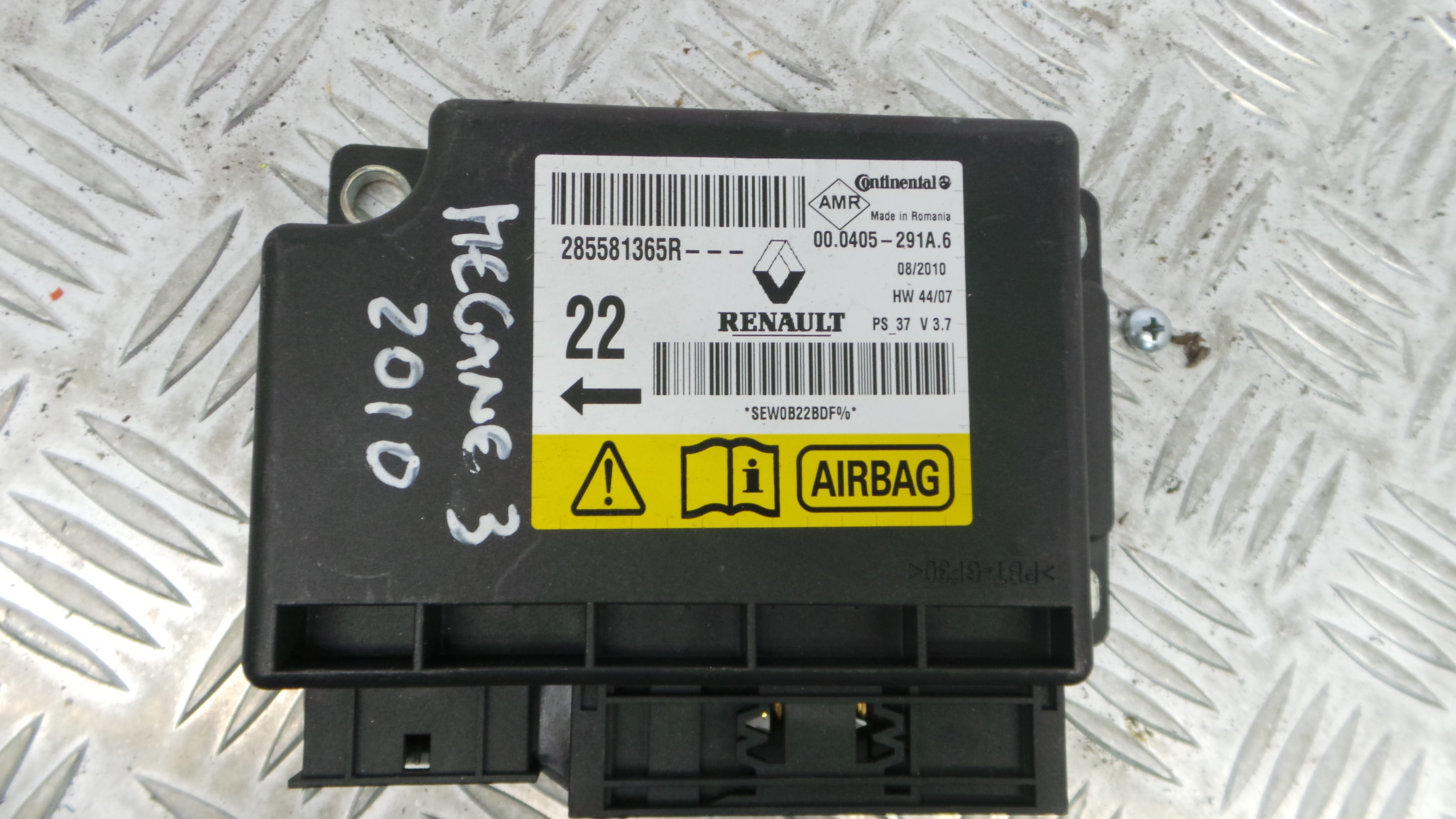 Centralina de Airbags 285581365R - RENAULT MEGANE III Hatchback (BZ0/1_, B3_)-33149138