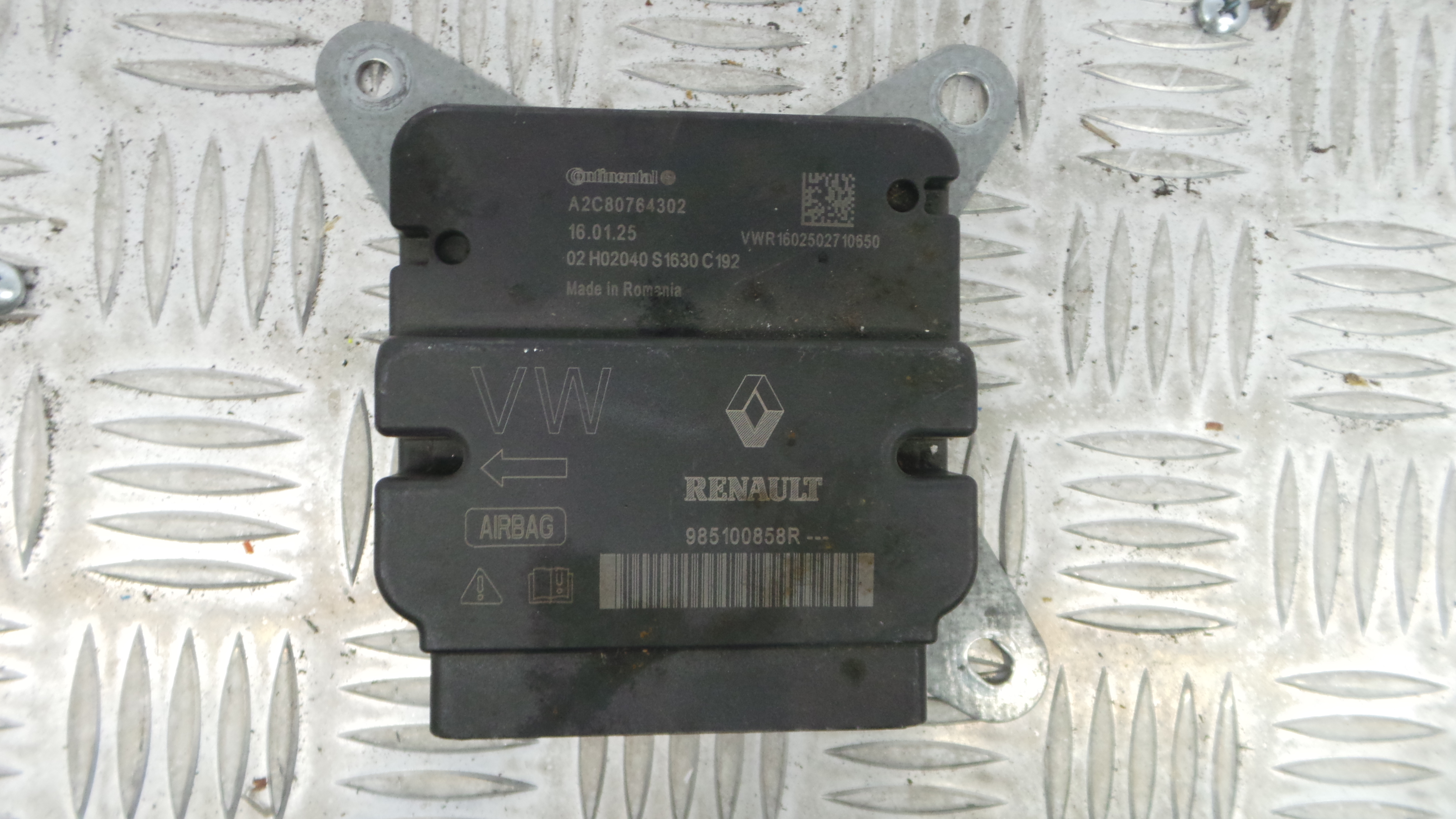 Centralina de Airbags 985100858R - RENAULT TWINGO III (BCM_, BCA_)-33149478