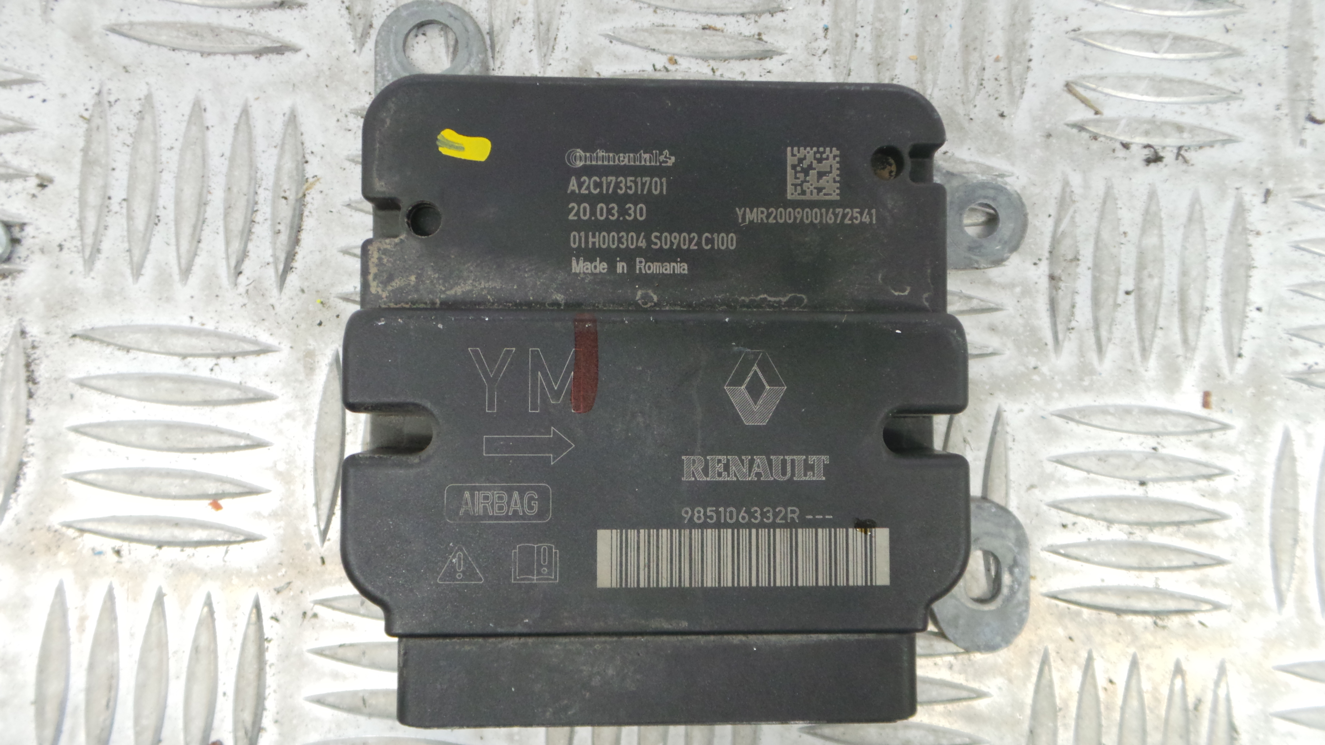 Centralina de Airbags 985106332R - DACIA SANDERO II-33149562