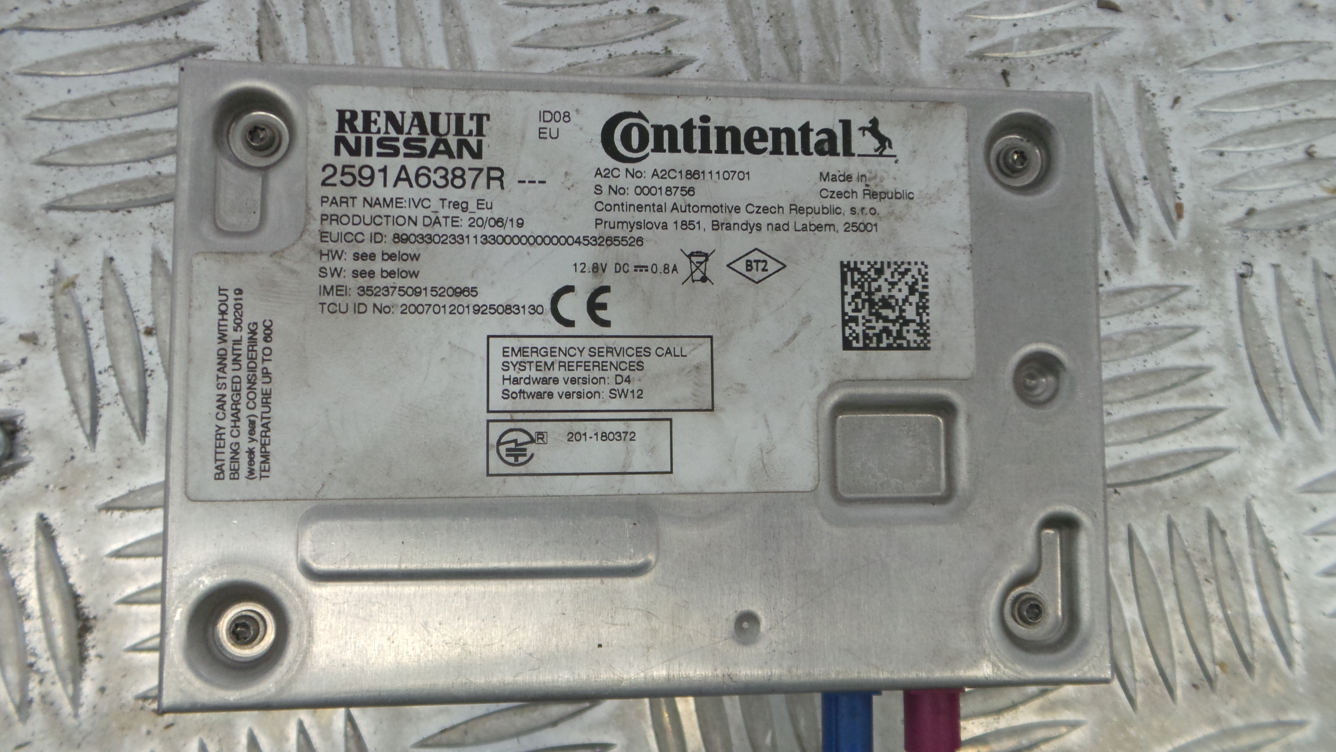 Centrais multimédias 2591A6387R - RENAULT CLIO V (B7_)-33150361