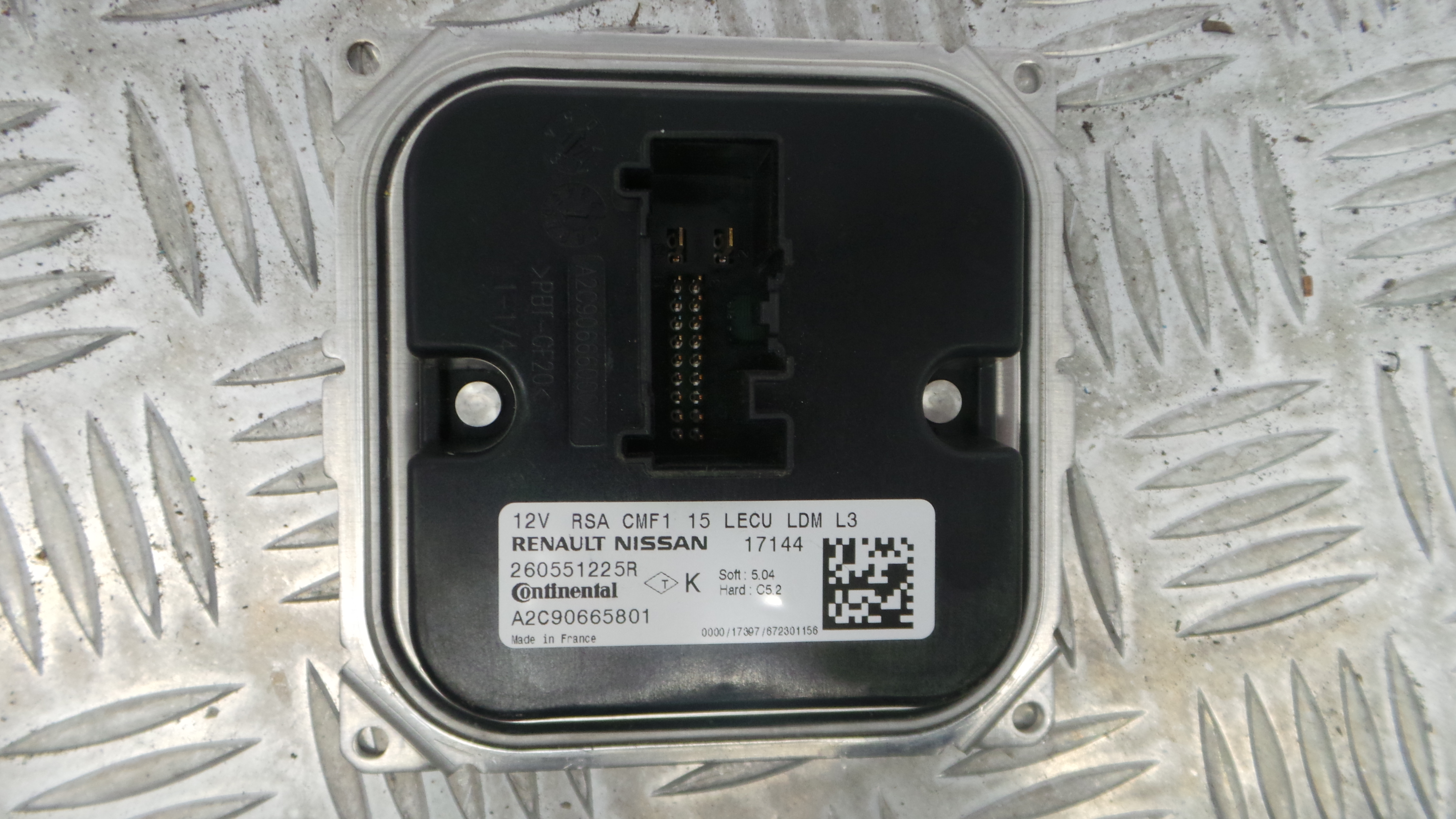 Modulo Electrónico 260551225R - RENAULT CLIO IV (BH_)-33150372