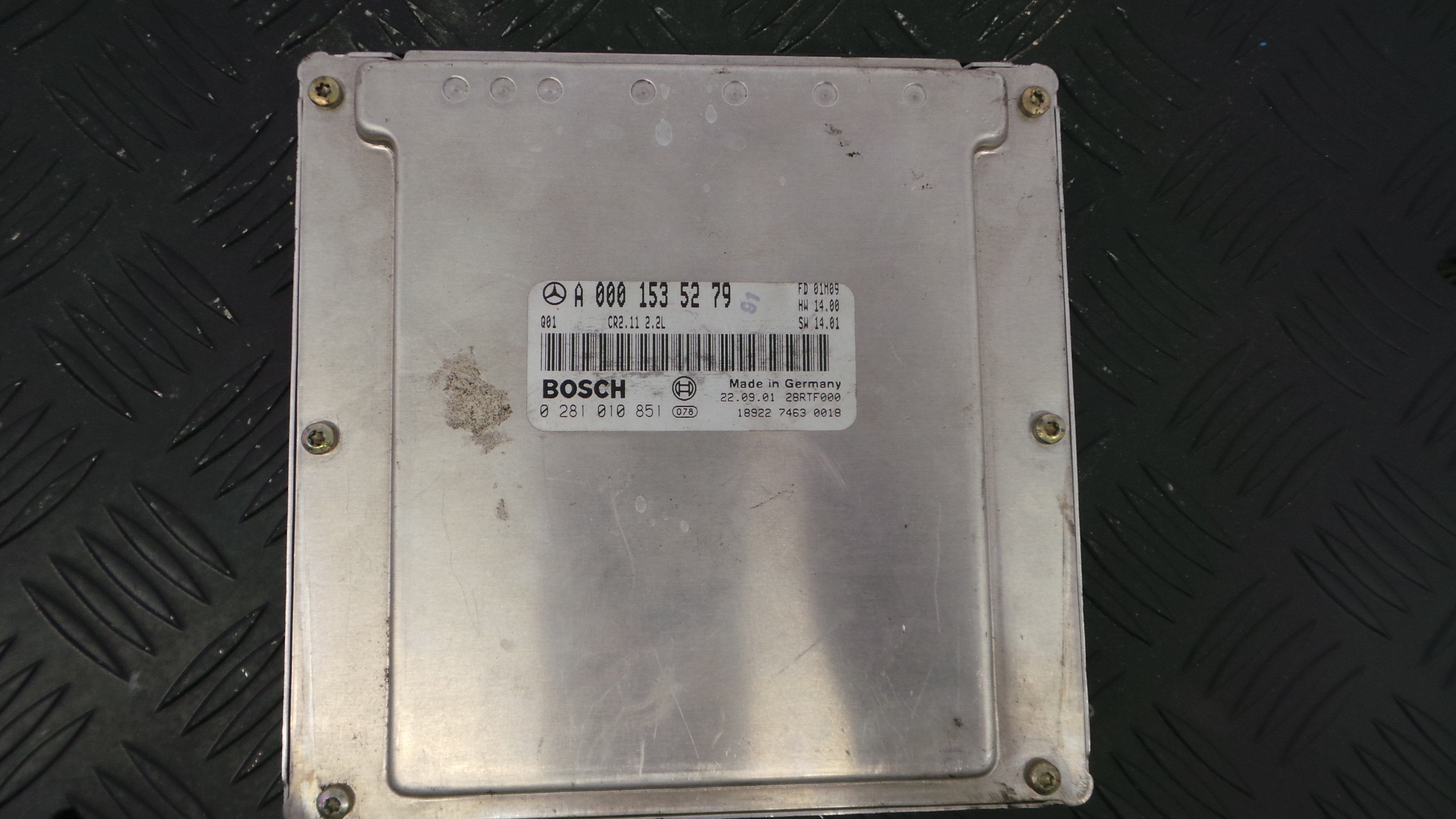 Centralina do Motor A0001535279 - MERCEDES-BENZ C-CLASS (W203)-33150382