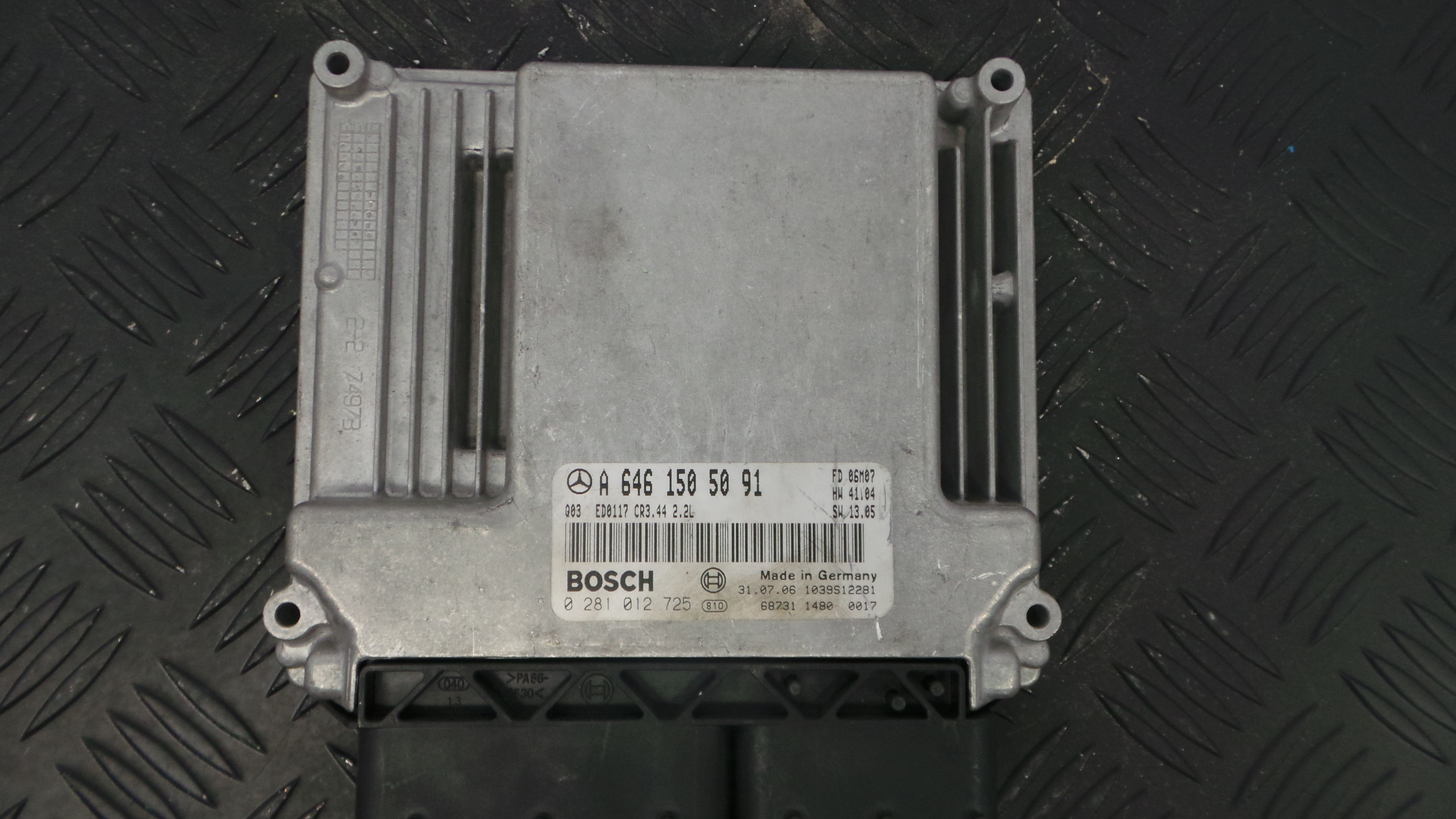 Centralina do Motor A6461505091 - MERCEDES-BENZ C-CLASS (W203)-33150385