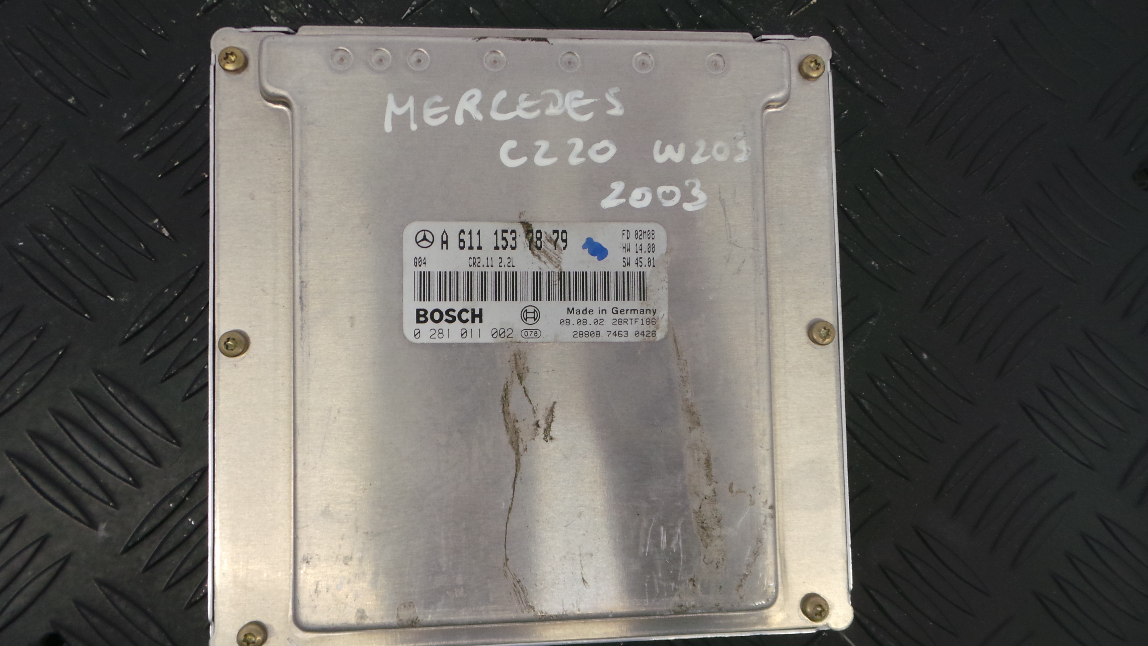 Centralina do Motor A6111537879 - MERCEDES-BENZ C-CLASS (W203)-33150391