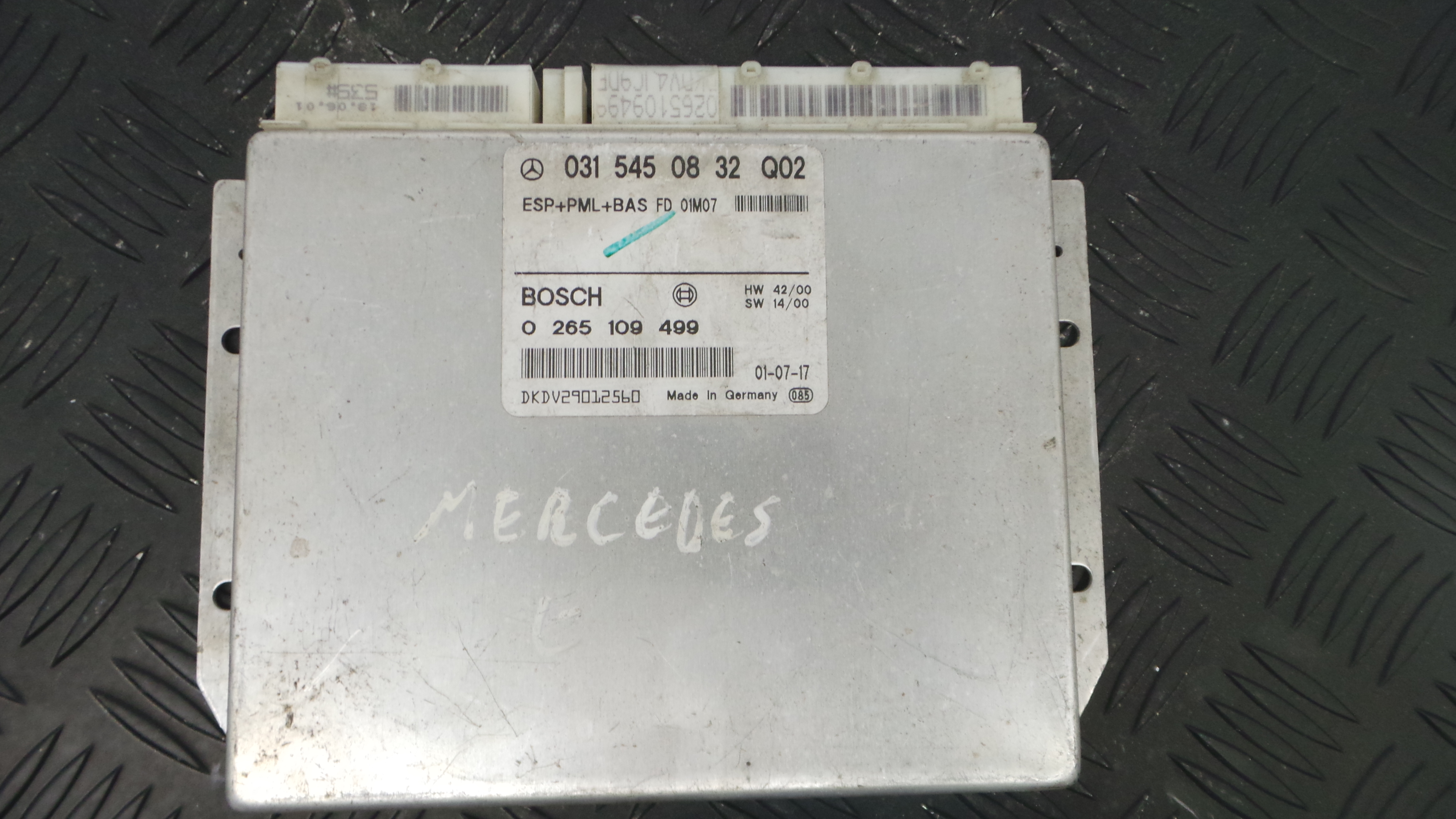 Centralina de ABS 0315450832 - MERCEDES-BENZ E-CLASS (W210)-33150407