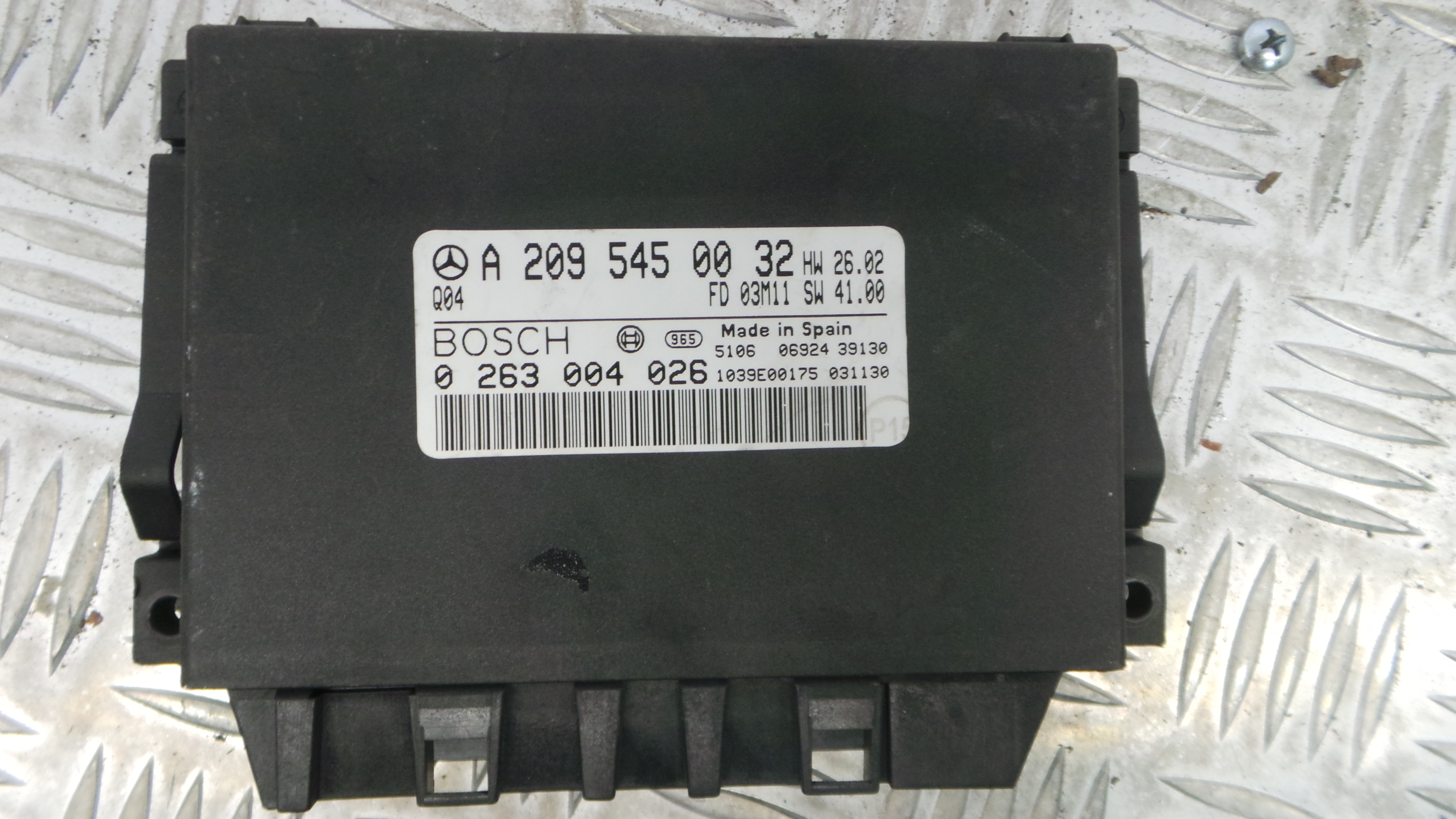 Centralina Caixa Velocidades A2095450032 - MERCEDES-BENZ C-CLASS (W203)-33150461