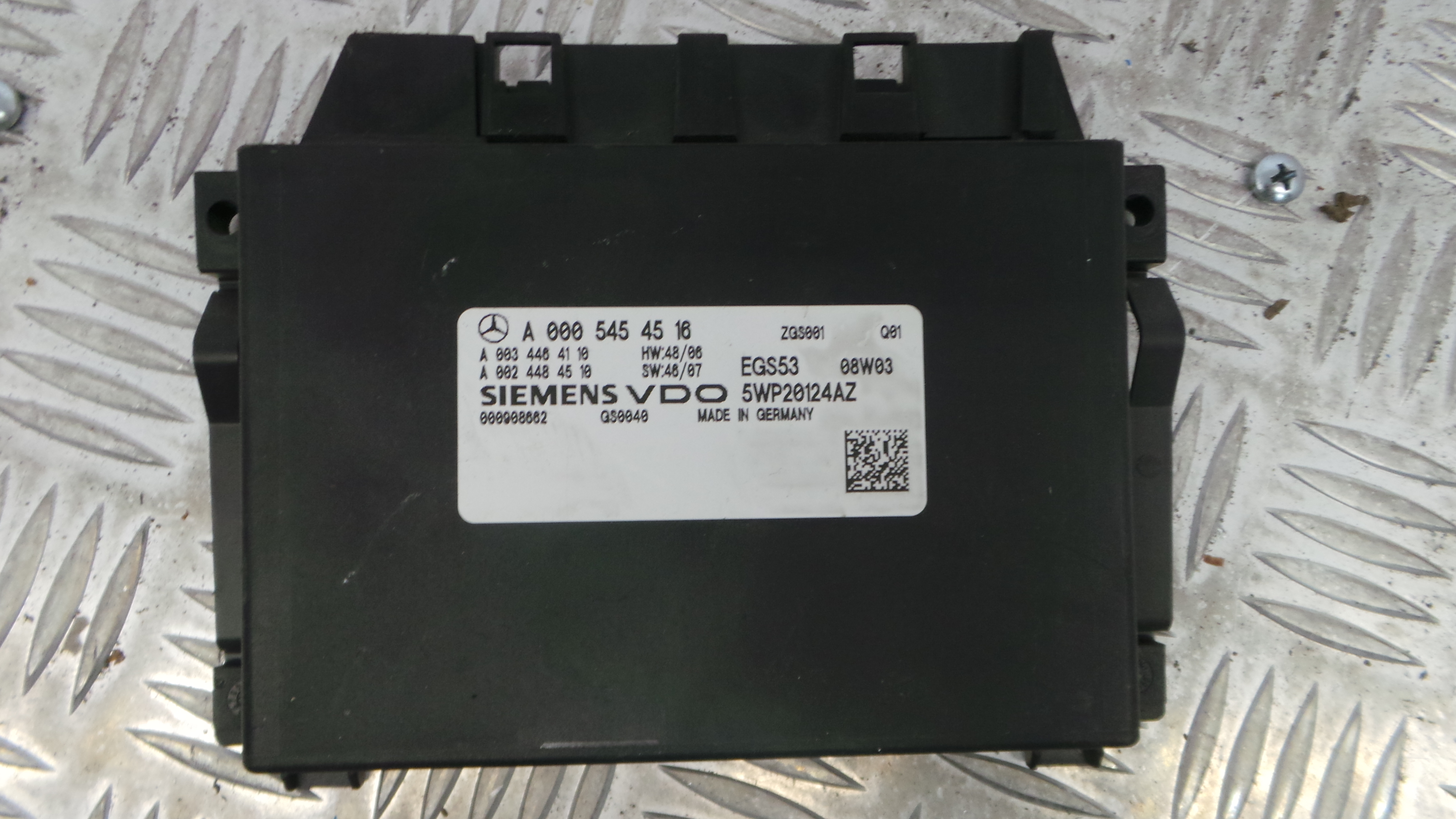 Centralina Caixa Velocidades A0045454516 - MERCEDES-BENZ C-CLASS (W204)-33150463