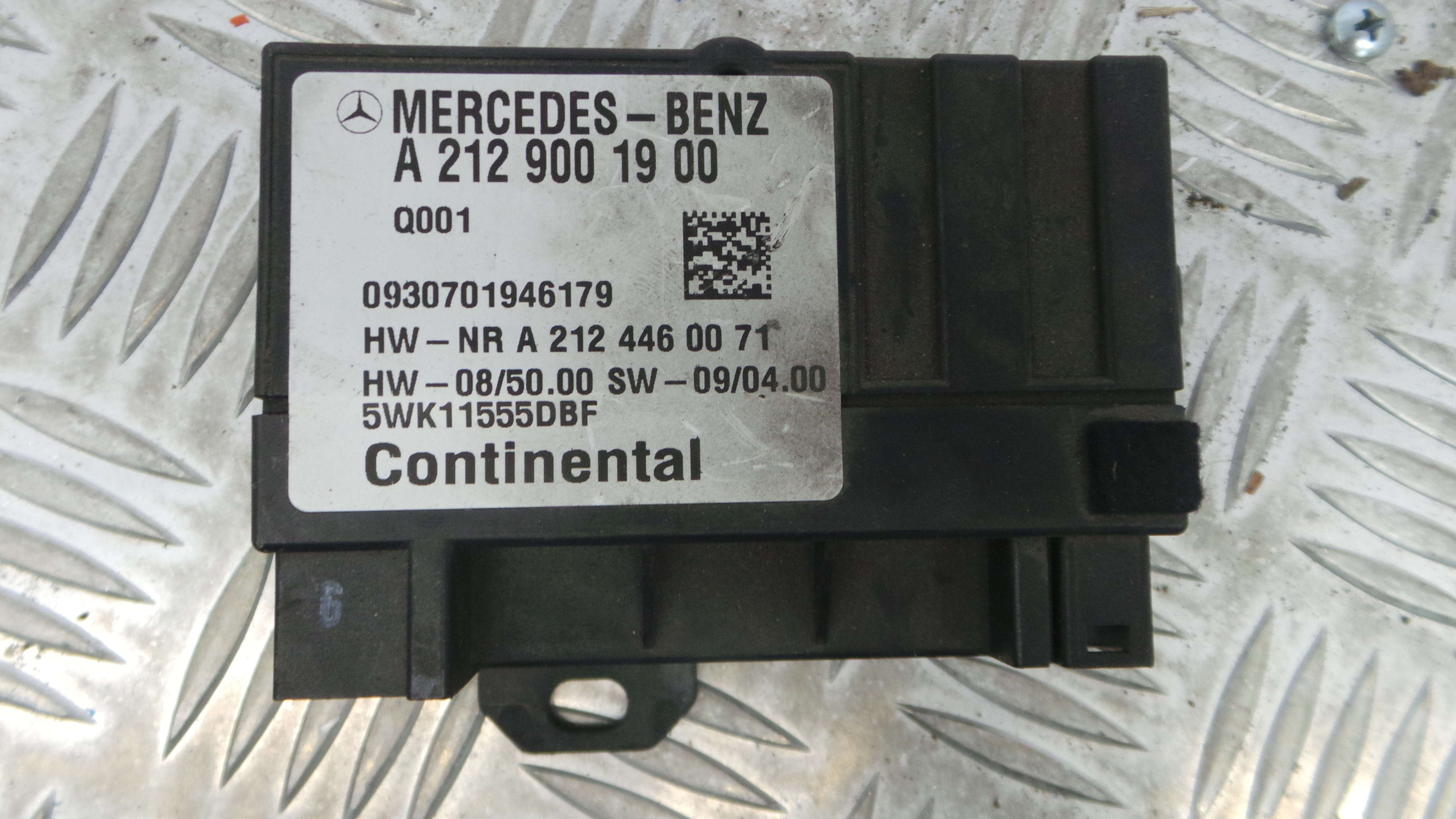 Modulo Electrónico A2129001900 - MERCEDES-BENZ E-CLASS (W212)-33150502