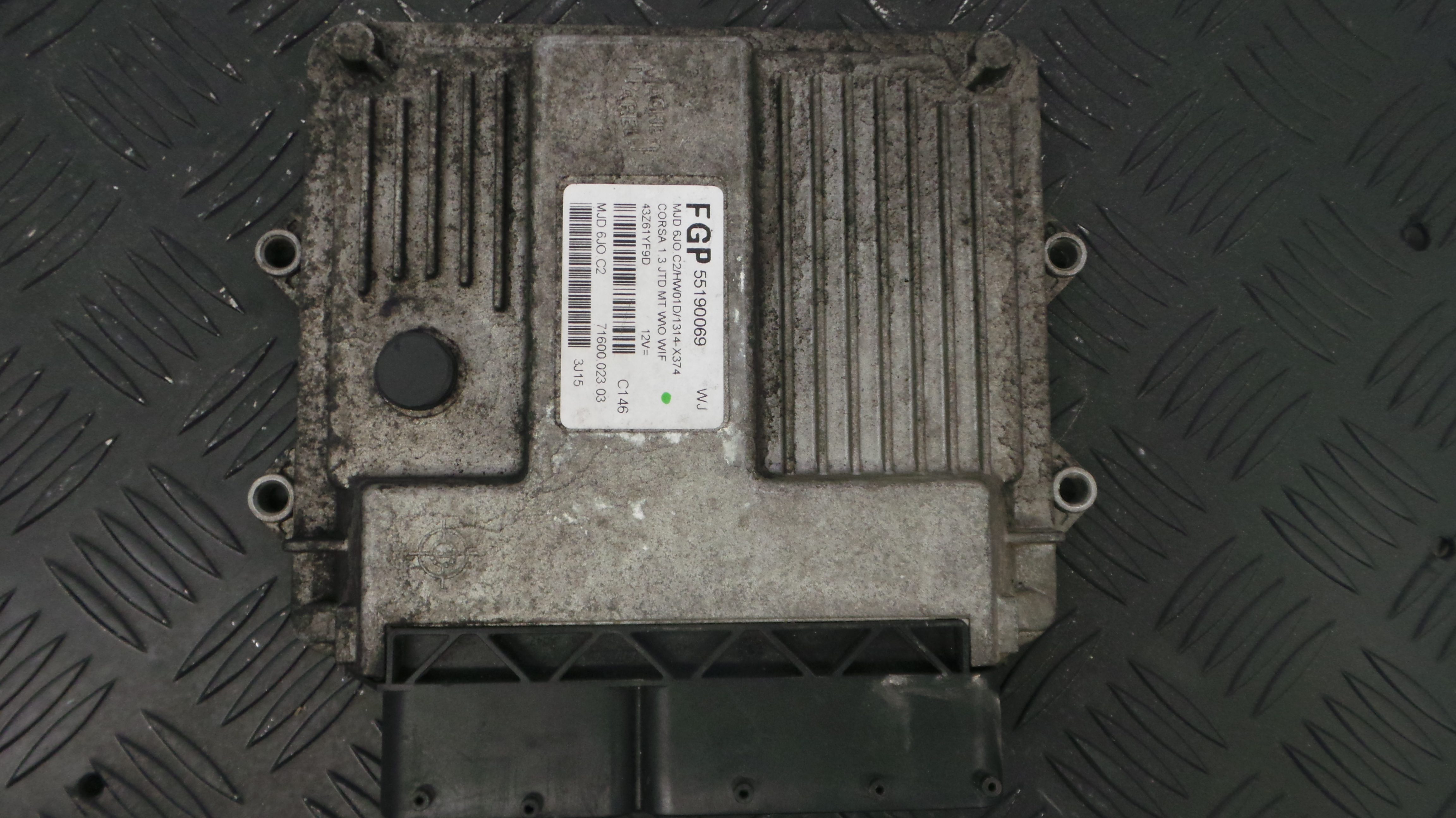 Centralina do Motor 55190069 - OPEL CORSA C (X01)-33150568
