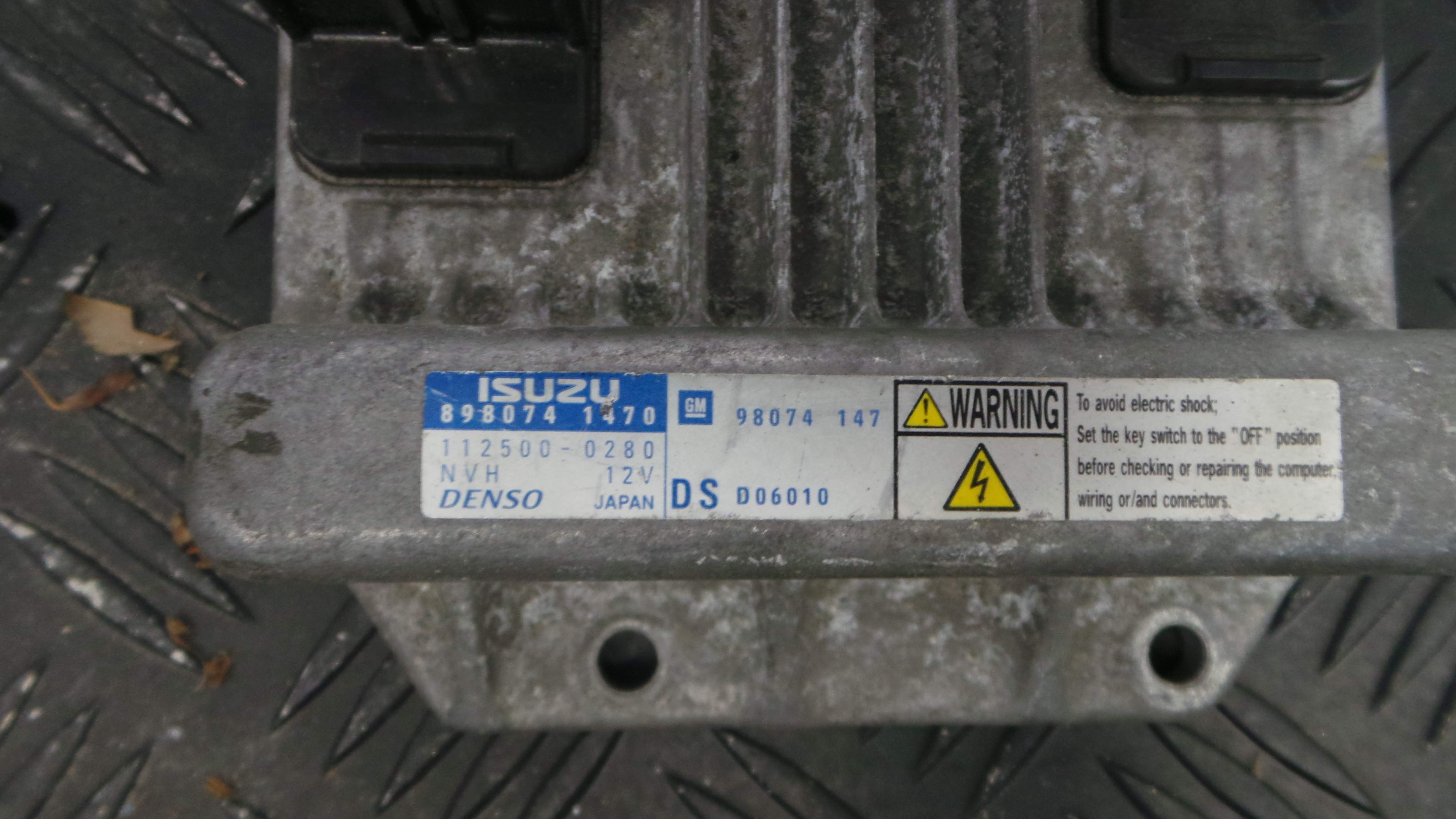 Centralina do Motor 98074147 - OPEL MERIVA A Veículo multiuso (X03)-33150587