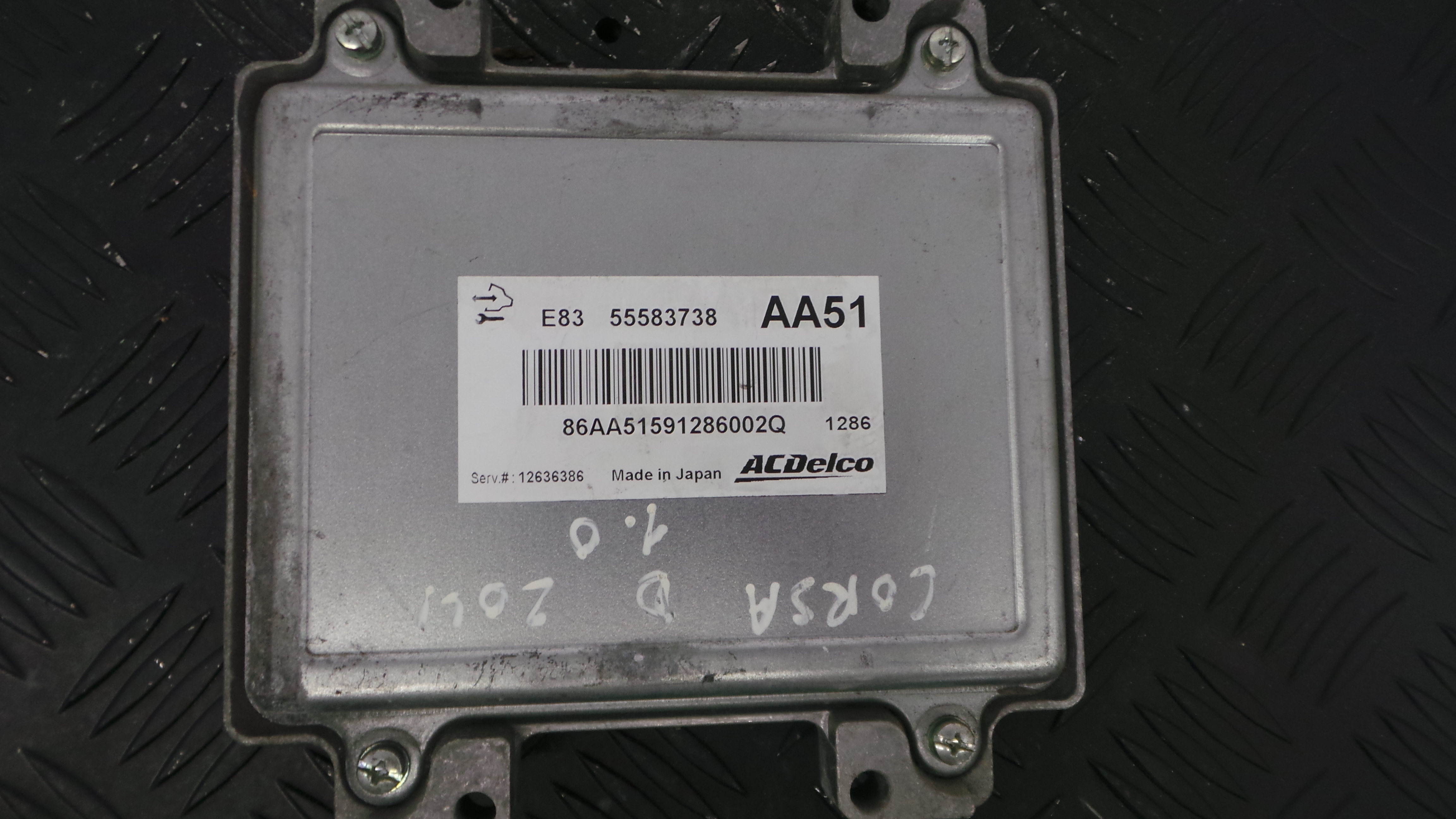 Centralina do Motor 55583738 - OPEL CORSA D (S07)-33150592