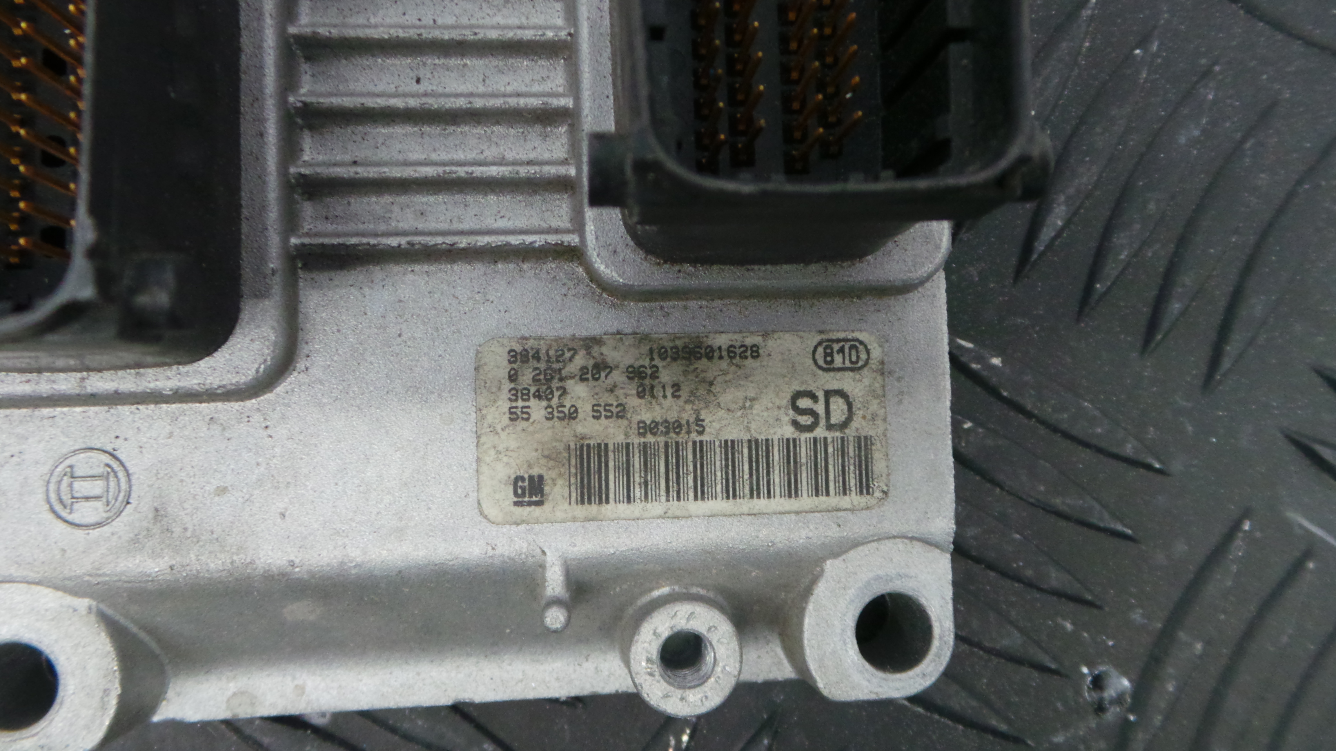 Centralina do Motor 55350552 - OPEL CORSA D (S07)-33150599