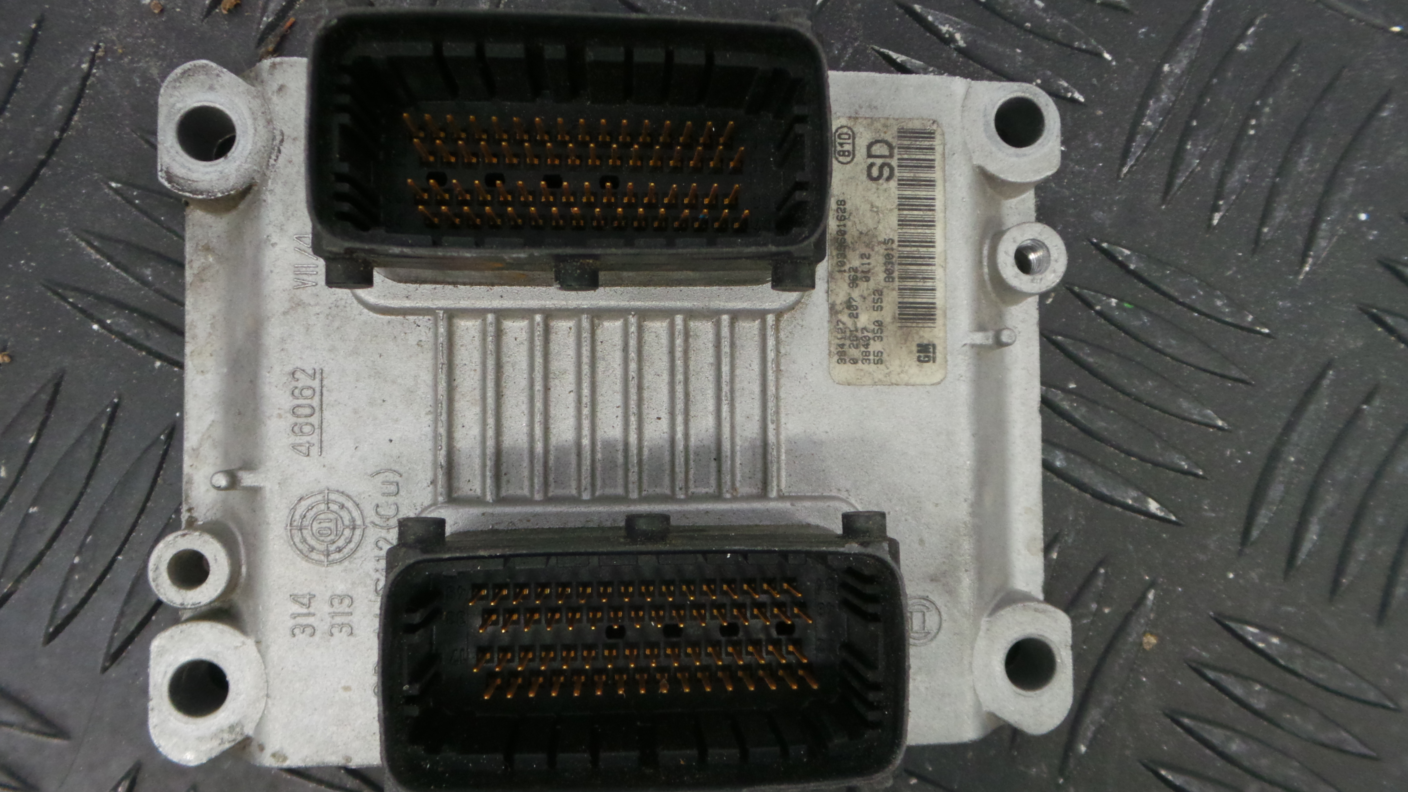 Centralina do Motor 55350552 - OPEL CORSA D (S07)-33150599