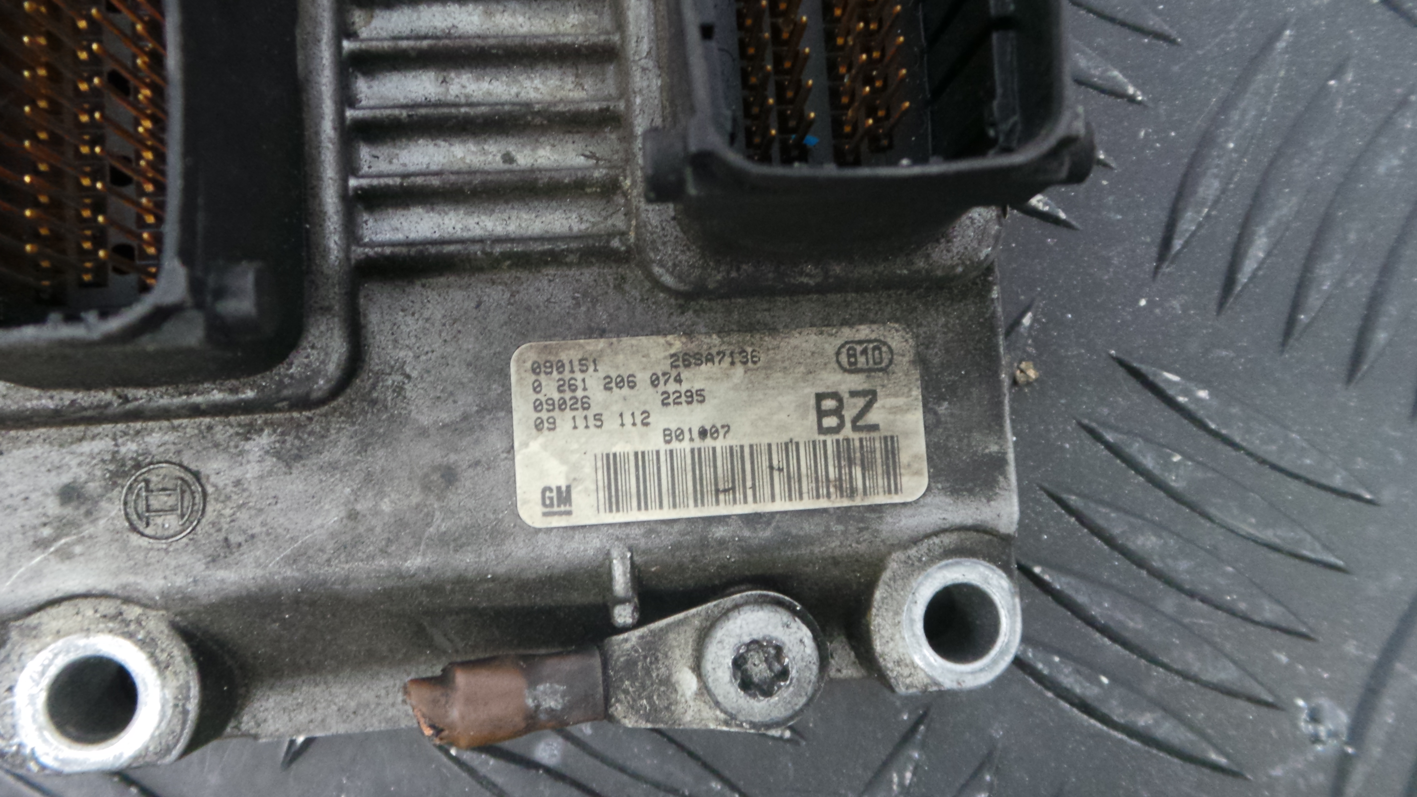 Centralina do Motor 09115112 - OPEL CORSA C (X01)-33150602