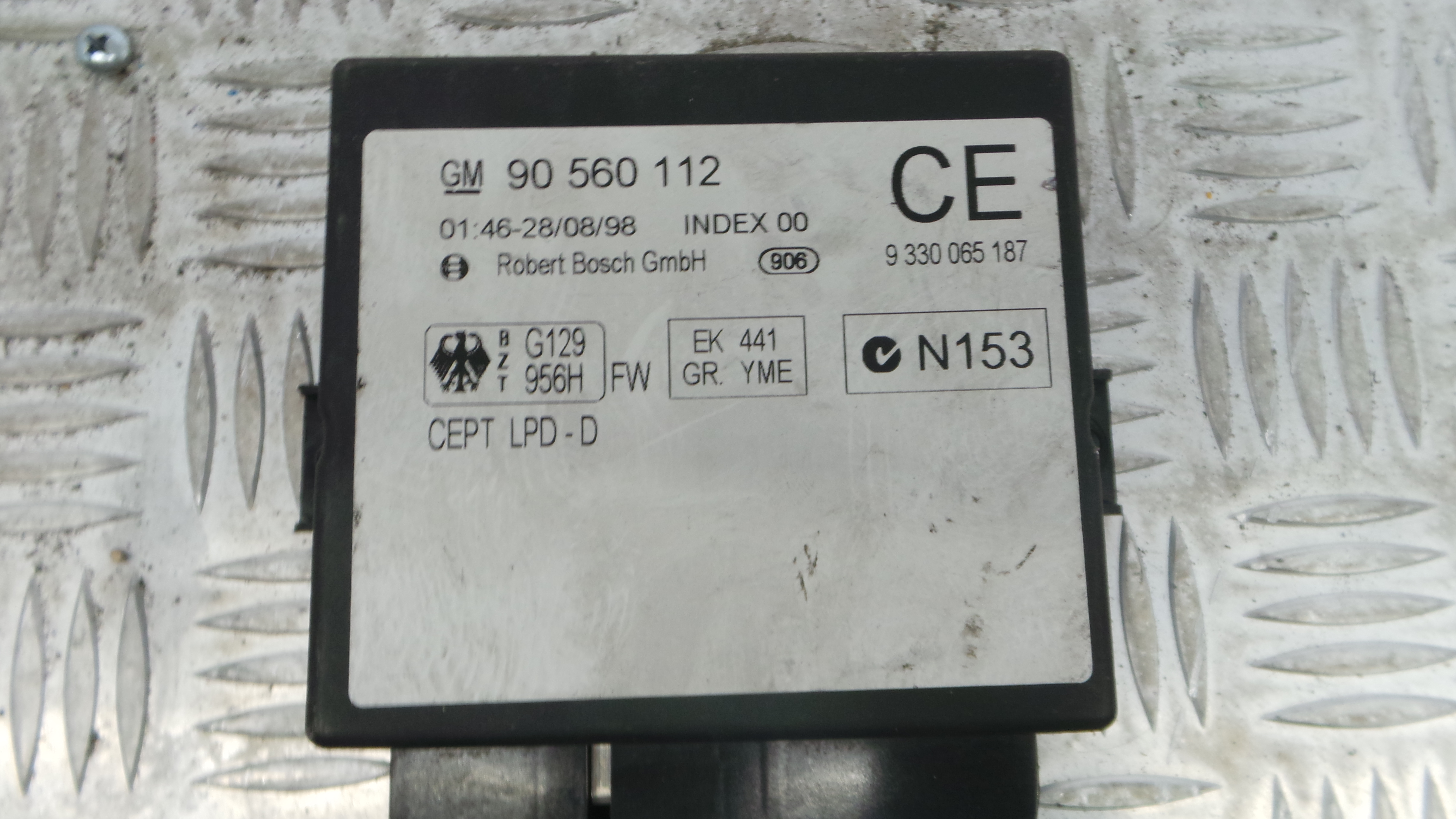 Centralina do Fecho Central 90560112 - OPEL ASTRA G Hatchback (T98)-33151938