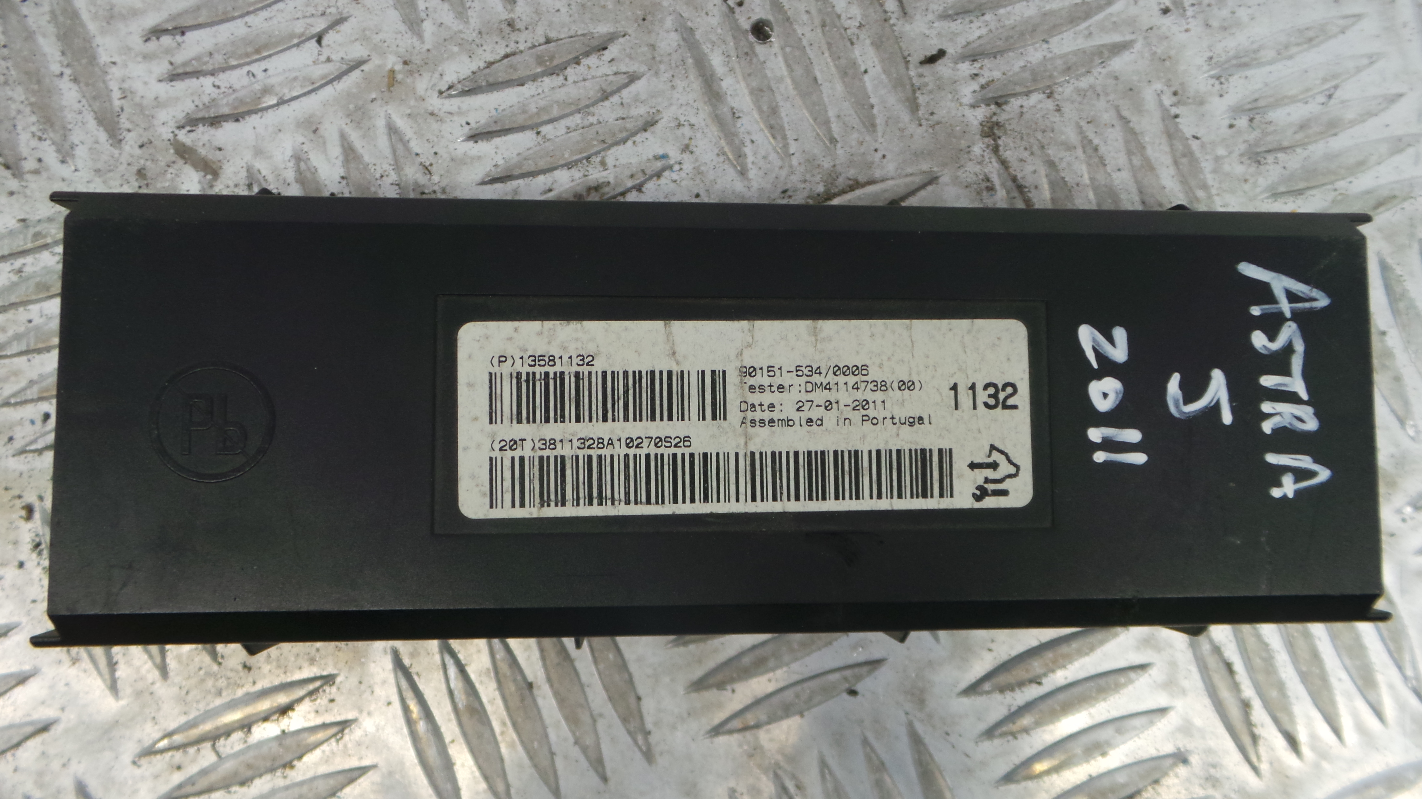 Modulo Electrónico 13581132 - OPEL ASTRA J (P10)-33151946