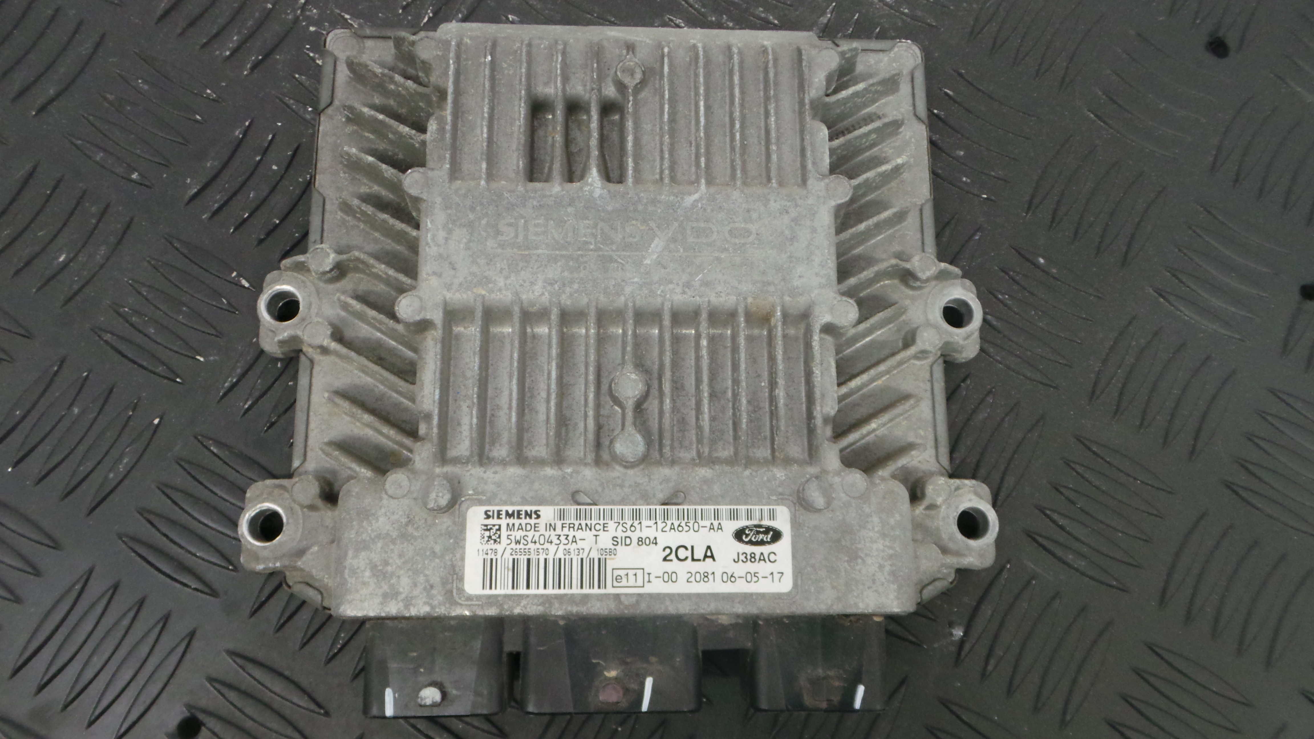 Centralina do Motor 7S61-12A650-AA - FORD FIESTA V (JH_, JD_)-33151961