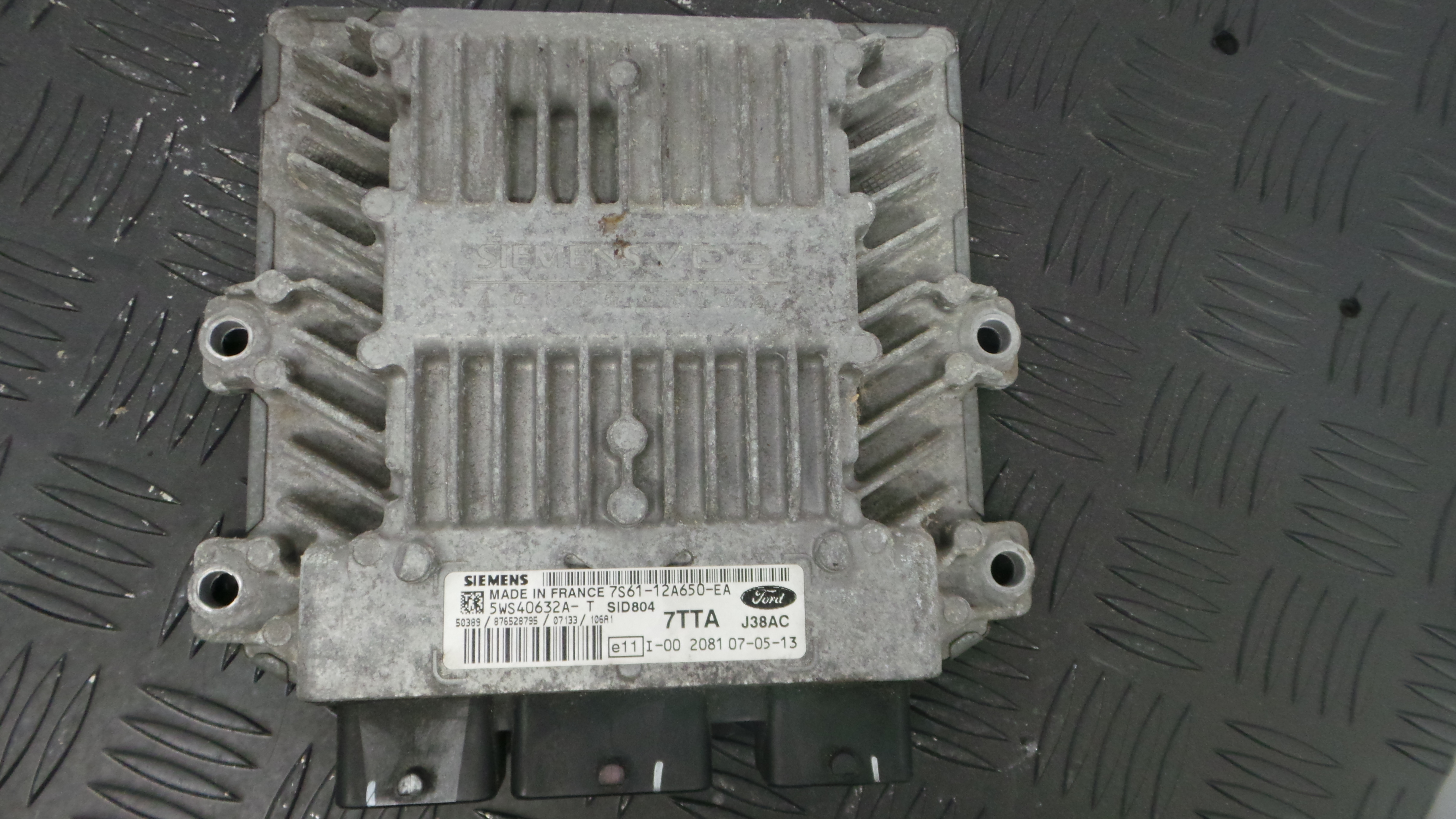 Centralina do Motor 7S61-12A650-EA - FORD FIESTA V (JH_, JD_)-33151979