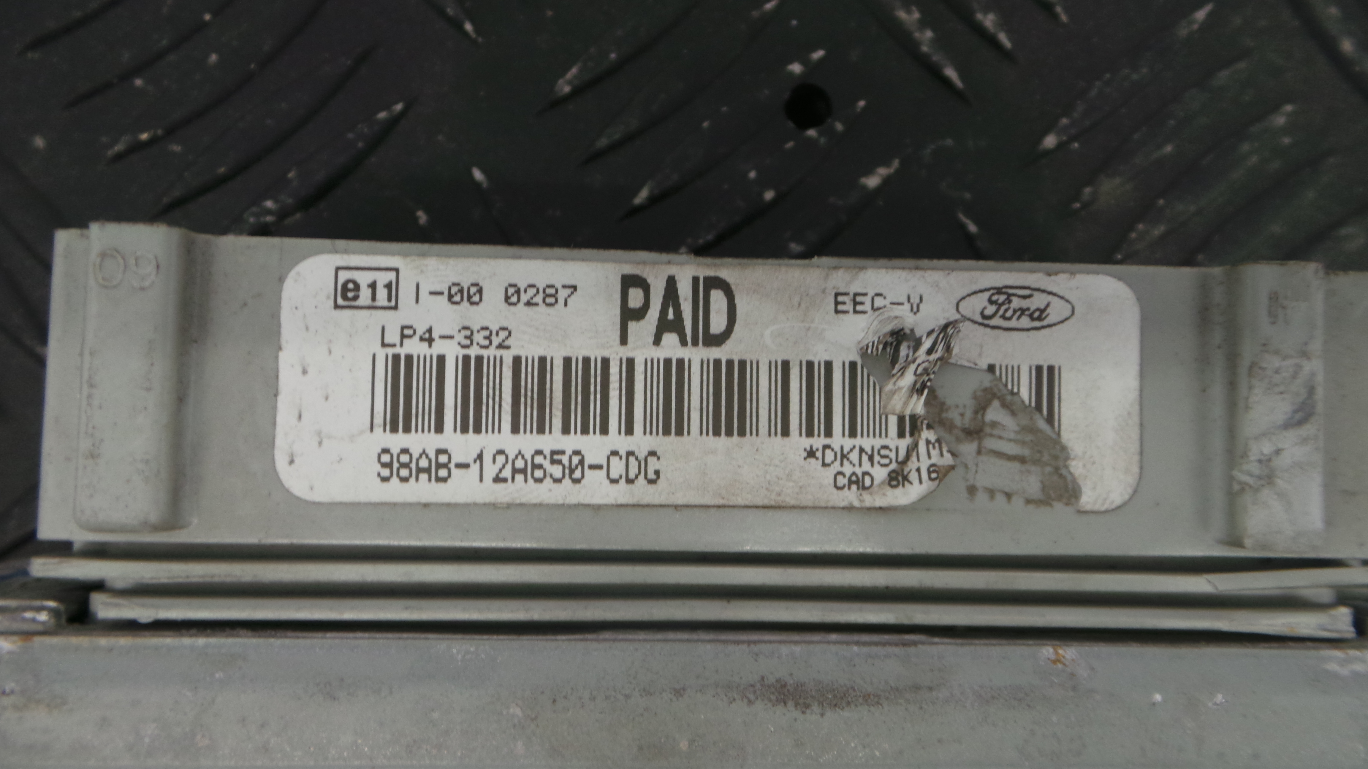 Centralina do Motor 98AB-12A650-CDG - FORD FOCUS I Caixa/Combi (DNW)-33152010