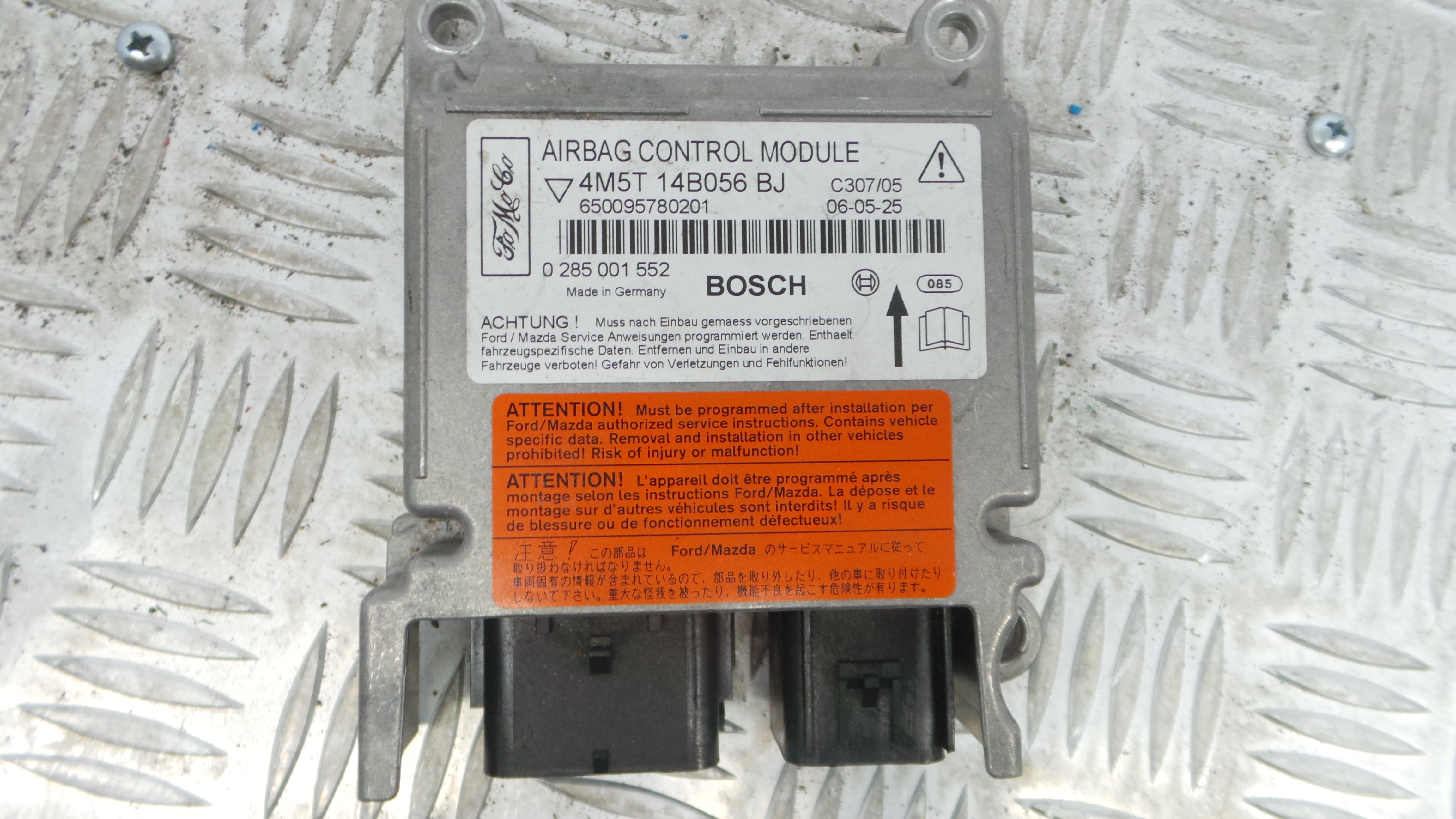 Centralina de Airbags 4M57-14B056-BJ - FORD FOCUS II (DA_, HCP, DP)-33152098