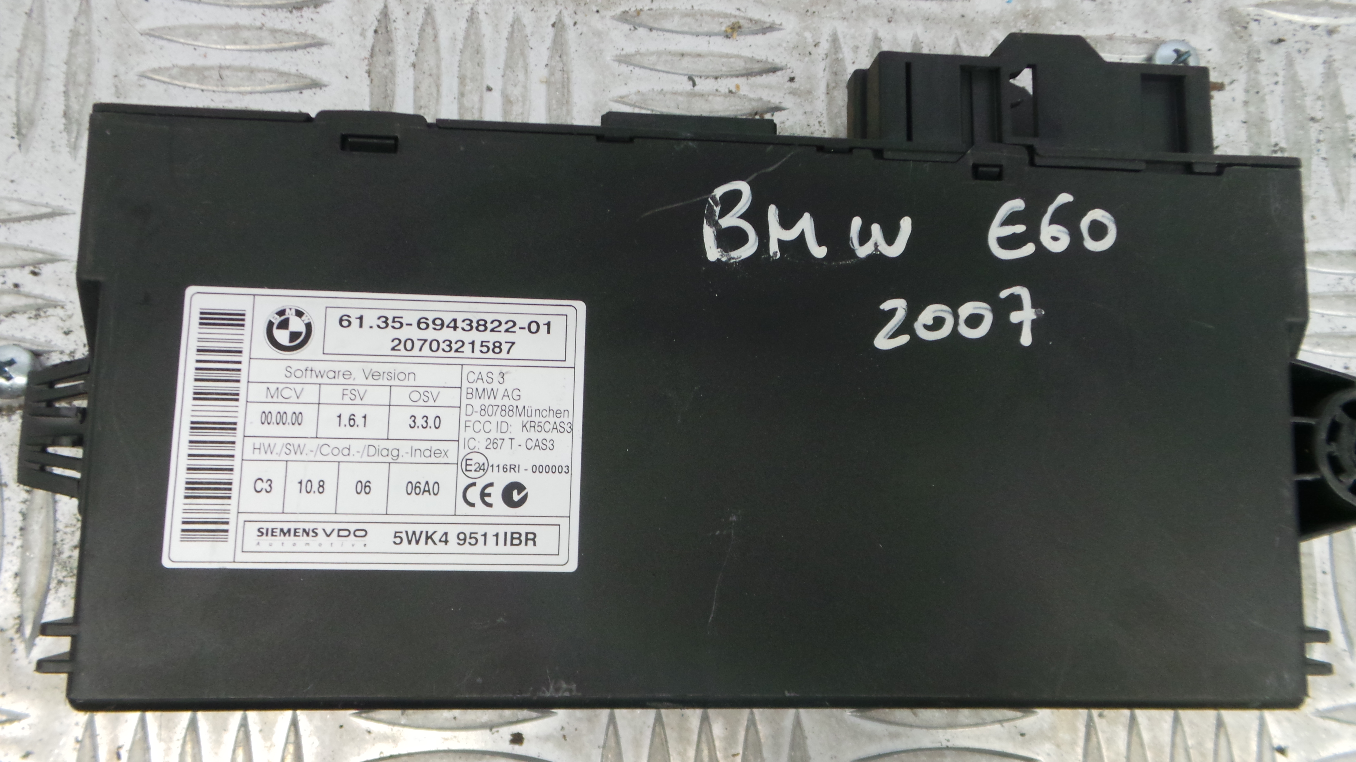 Modulo Electrónico 61.35-6943822 - BMW 5 (E60)-33158731