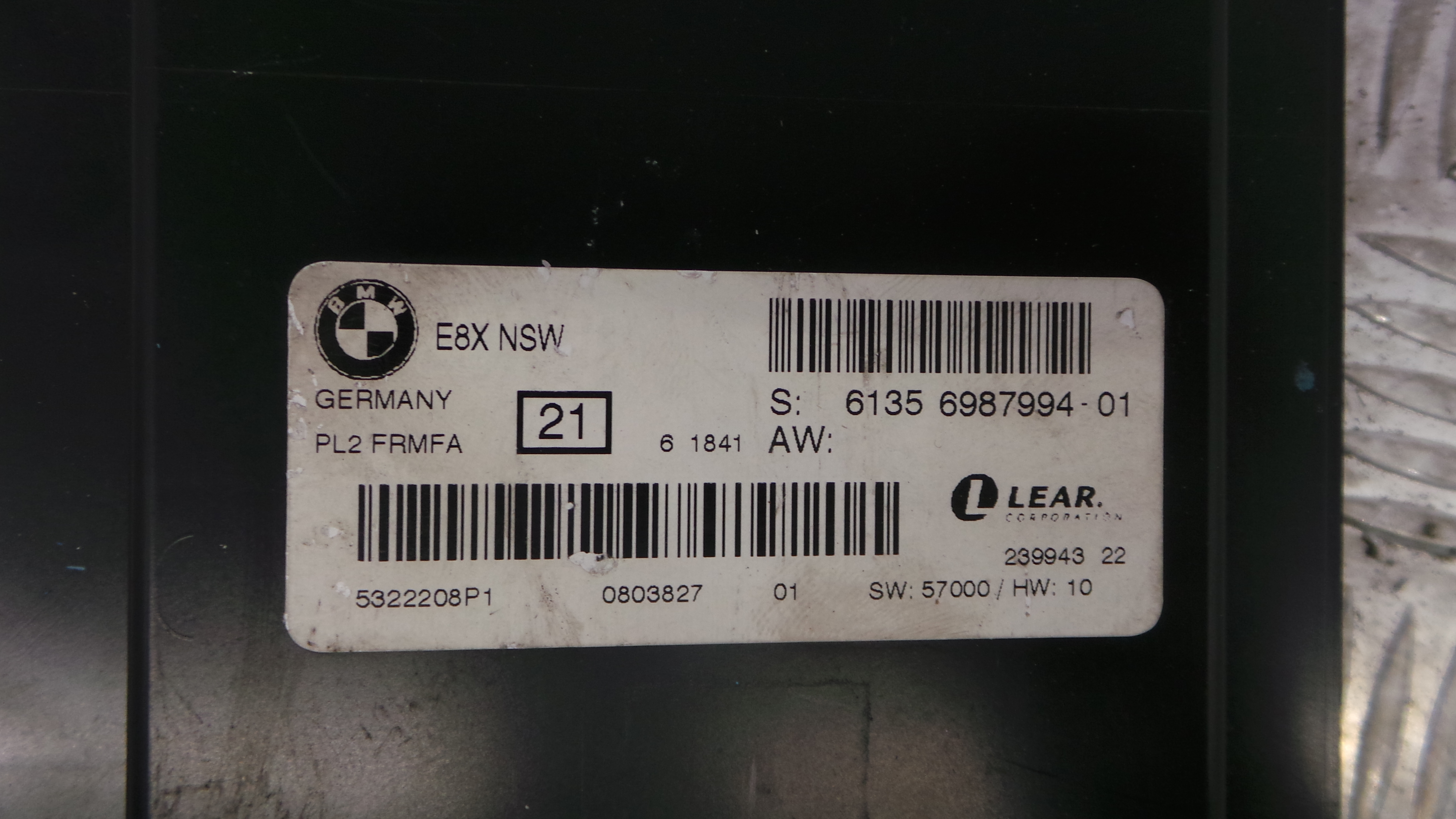 Centralina de Luzes 61.35-6987994 - BMW 1 (E87)-33158844