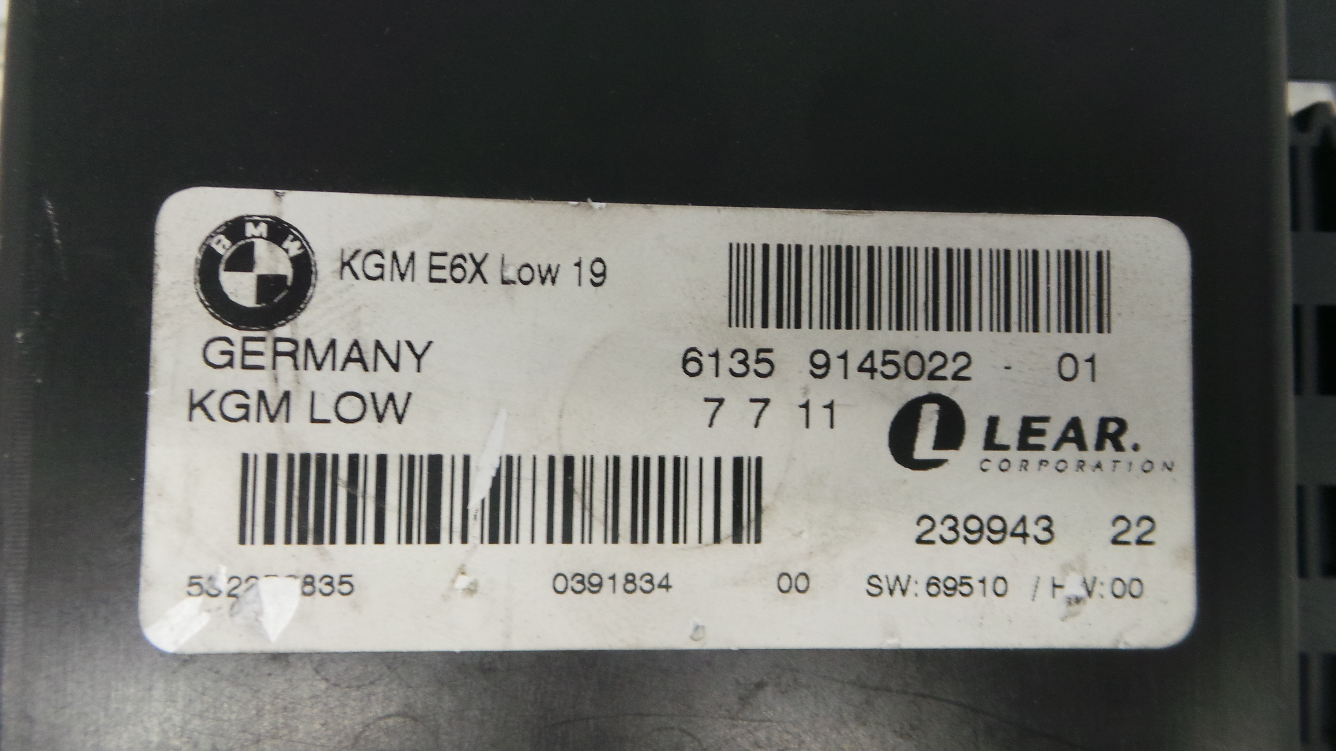 Modulo Electrónico 61.35-9145022 - BMW 5 (E60)-33158882