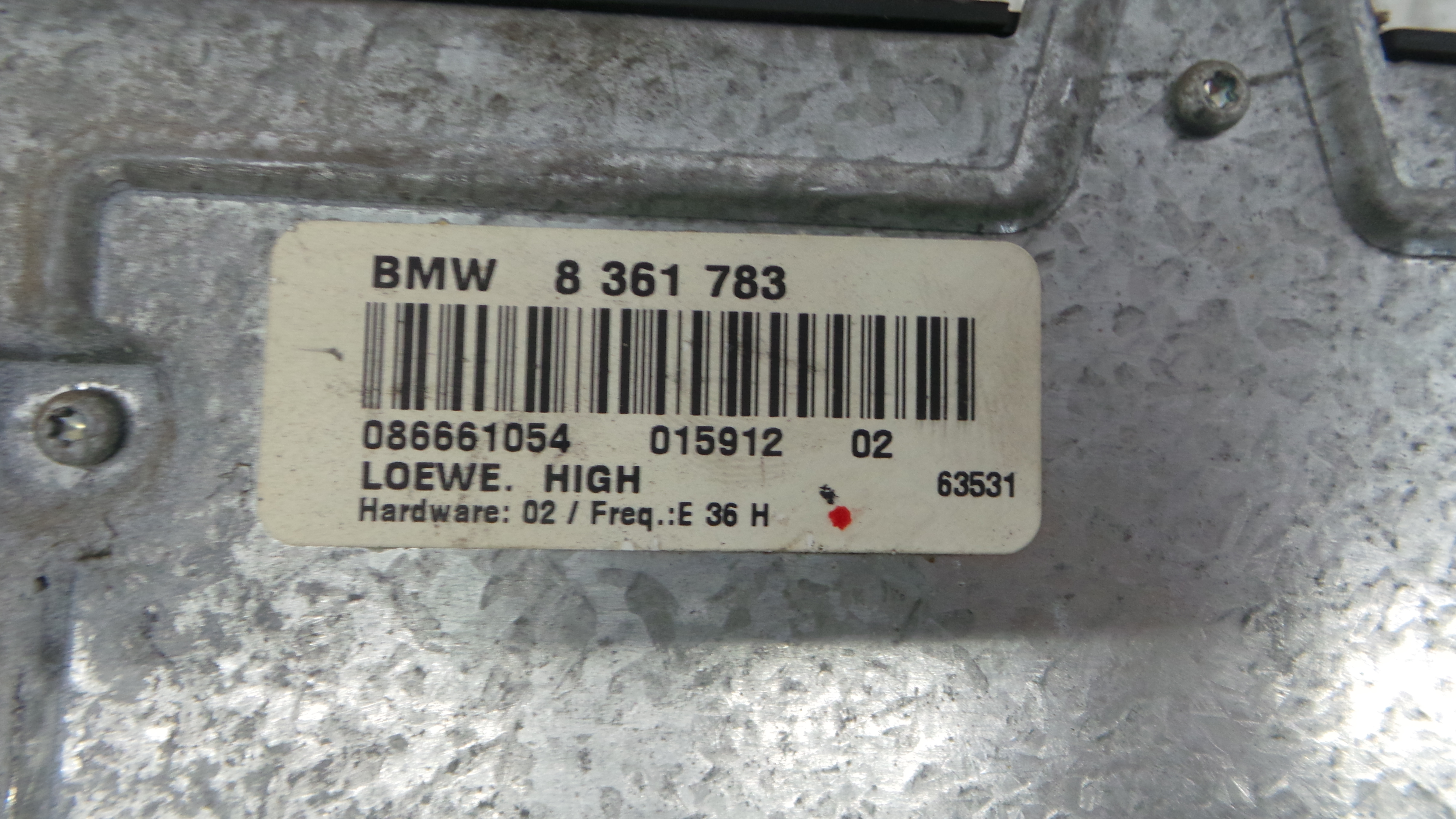 Amplificador 8361783 - BMW 3 (E36)-33159817