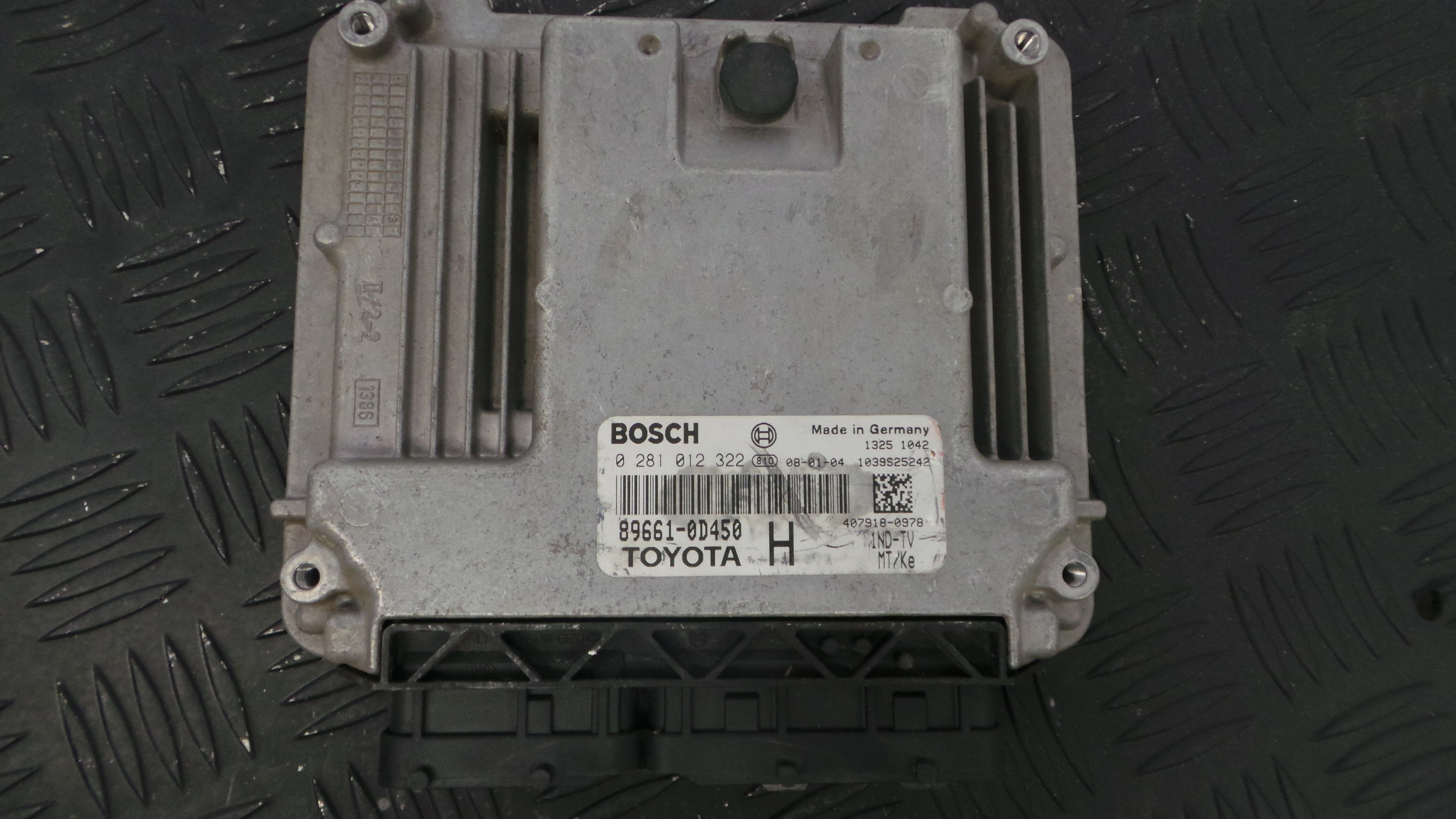 Centralina do Motor 89661-0D560 - TOYOTA YARIS (_P9_), YARIS/VITZ (_P9_)-33159855