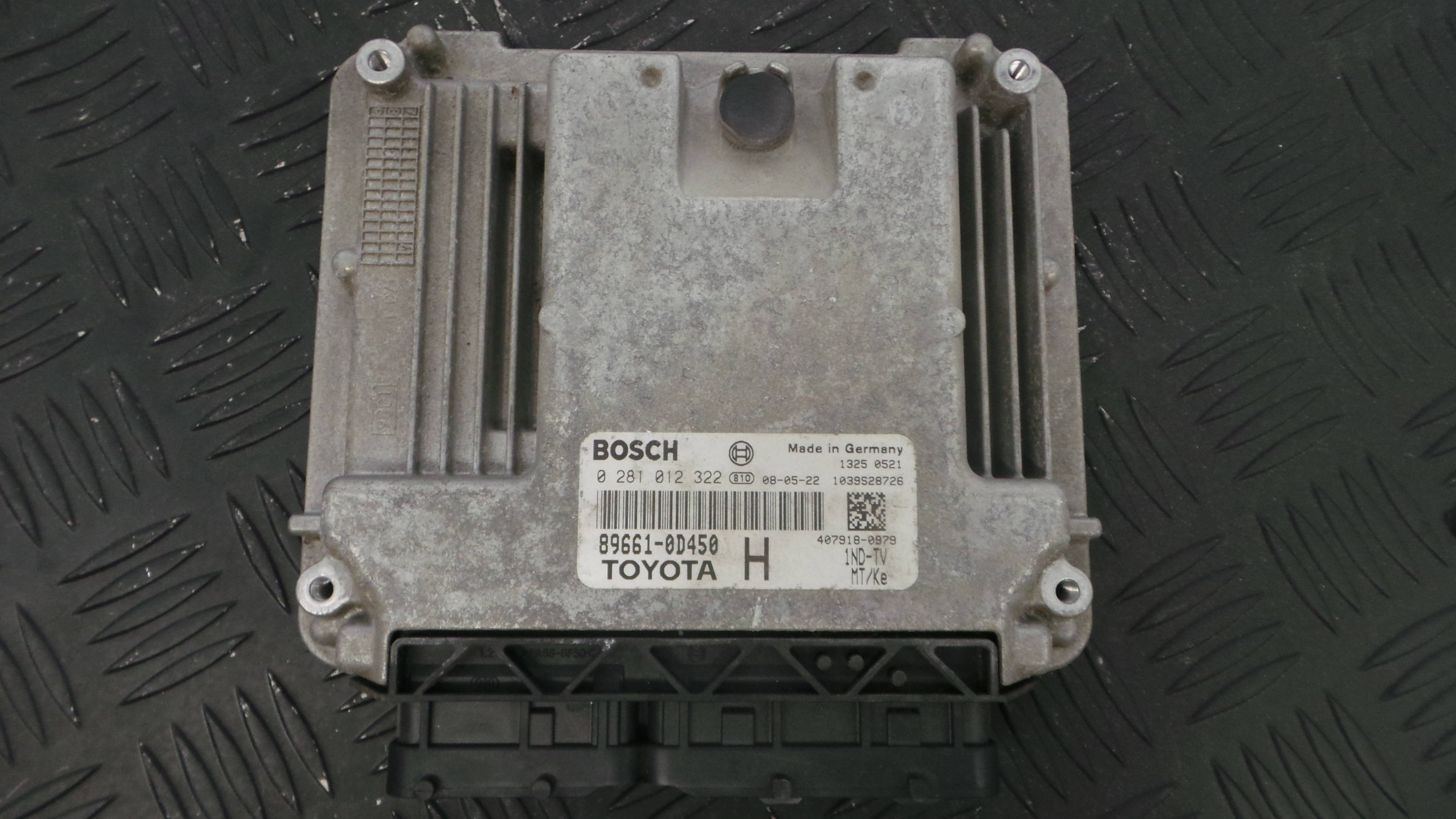 Centralina do Motor 89661-0D450 - TOYOTA YARIS (_P9_), YARIS/VITZ (_P9_)-33159858
