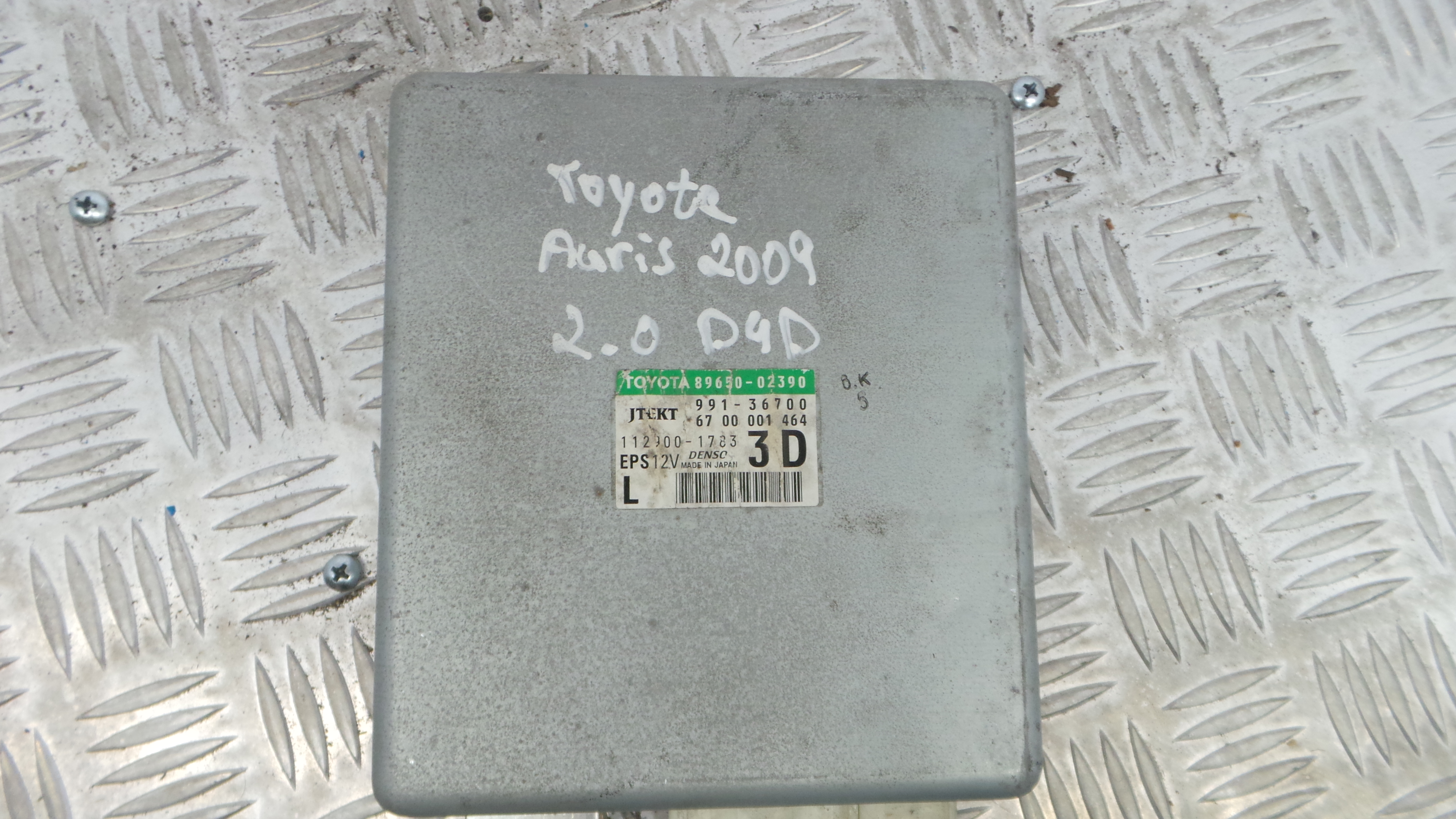 Centralina de Direção 89650-02390 - TOYOTA AURIS (_E15_), COROLLA (_E15_)-33162574