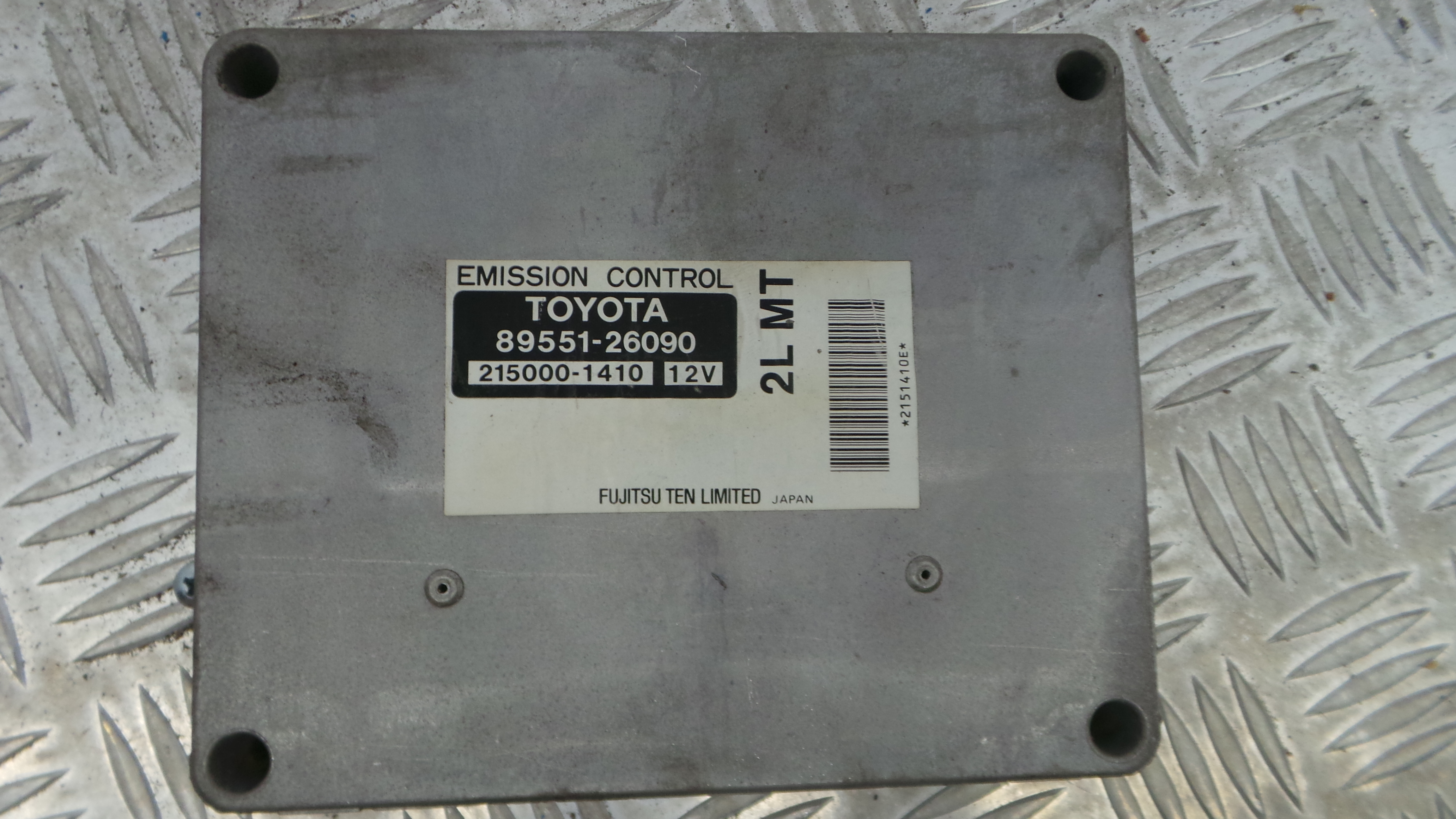 Centralina do Motor 89551-26090 - TOYOTA HIACE III Caixa (_H5_, _H6_, _H7_, _H8_, _H9_)-33162577