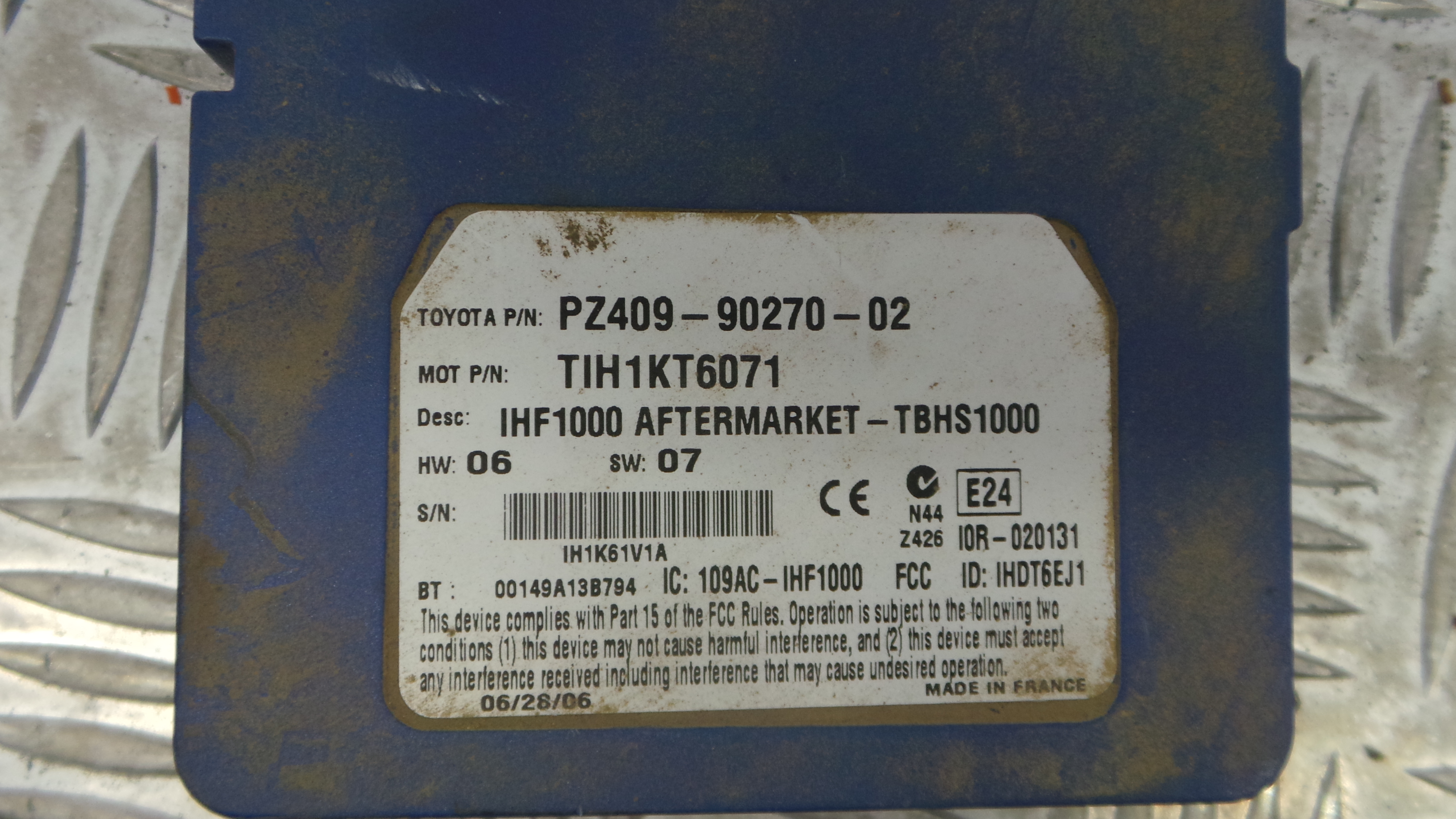 Modulo Electrónico PZ409-90270-02 - TOYOTA COROLLA (_E12_), COROLLA / ALLEX (_E12_)-33172427