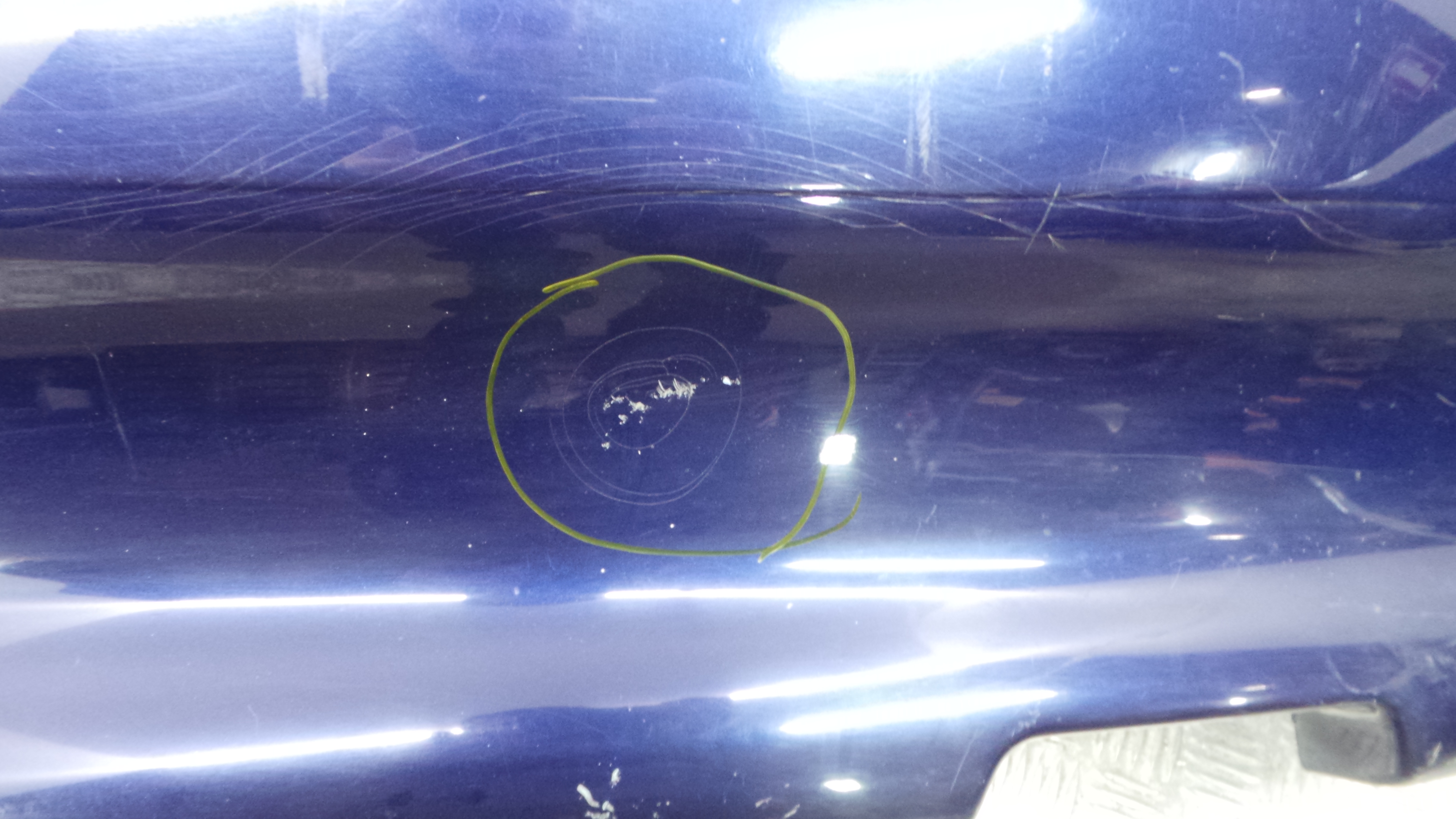 Para Choques de Trás 6N0807421A - VW POLO III (6N1)-33172658