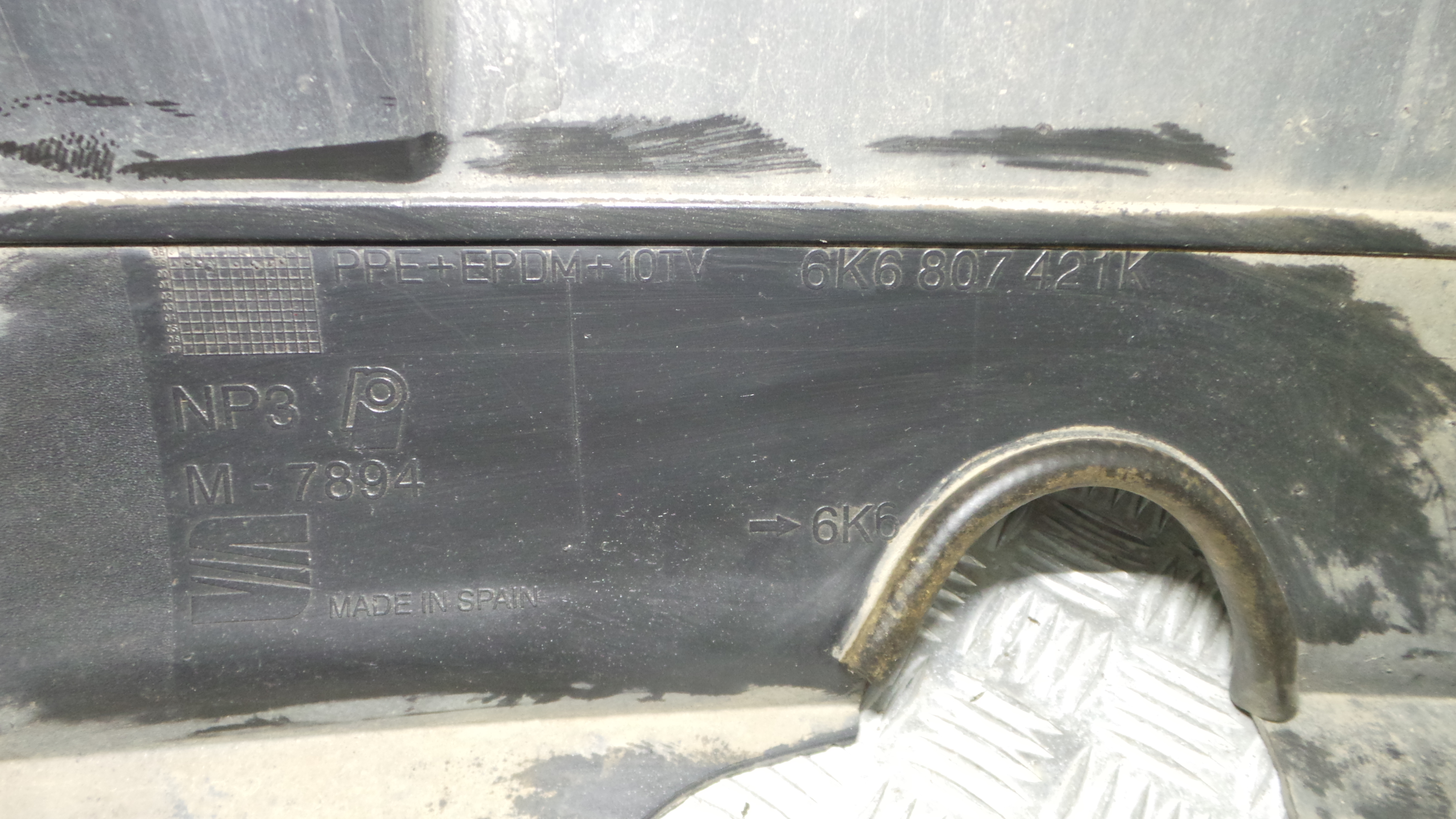 Para Choques de Trás 6K6807421J - SEAT IBIZA II (6K1), IBIZA Mk II (6K1)-33172729