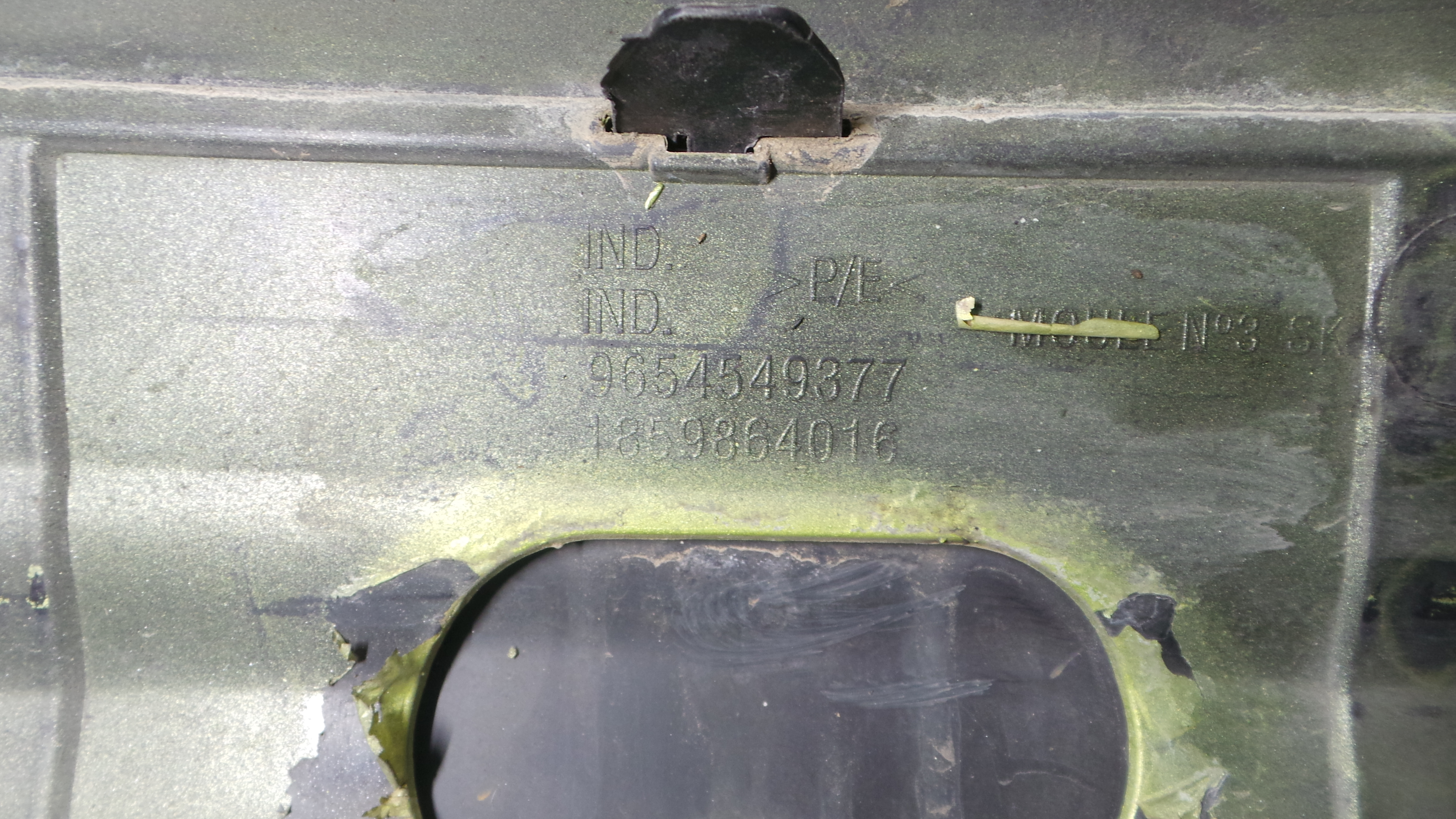 Para Choques de Trás 9654549377 - PEUGEOT 207 (WA_, WC_), 207/207+ (WA_, WC_)-33172953