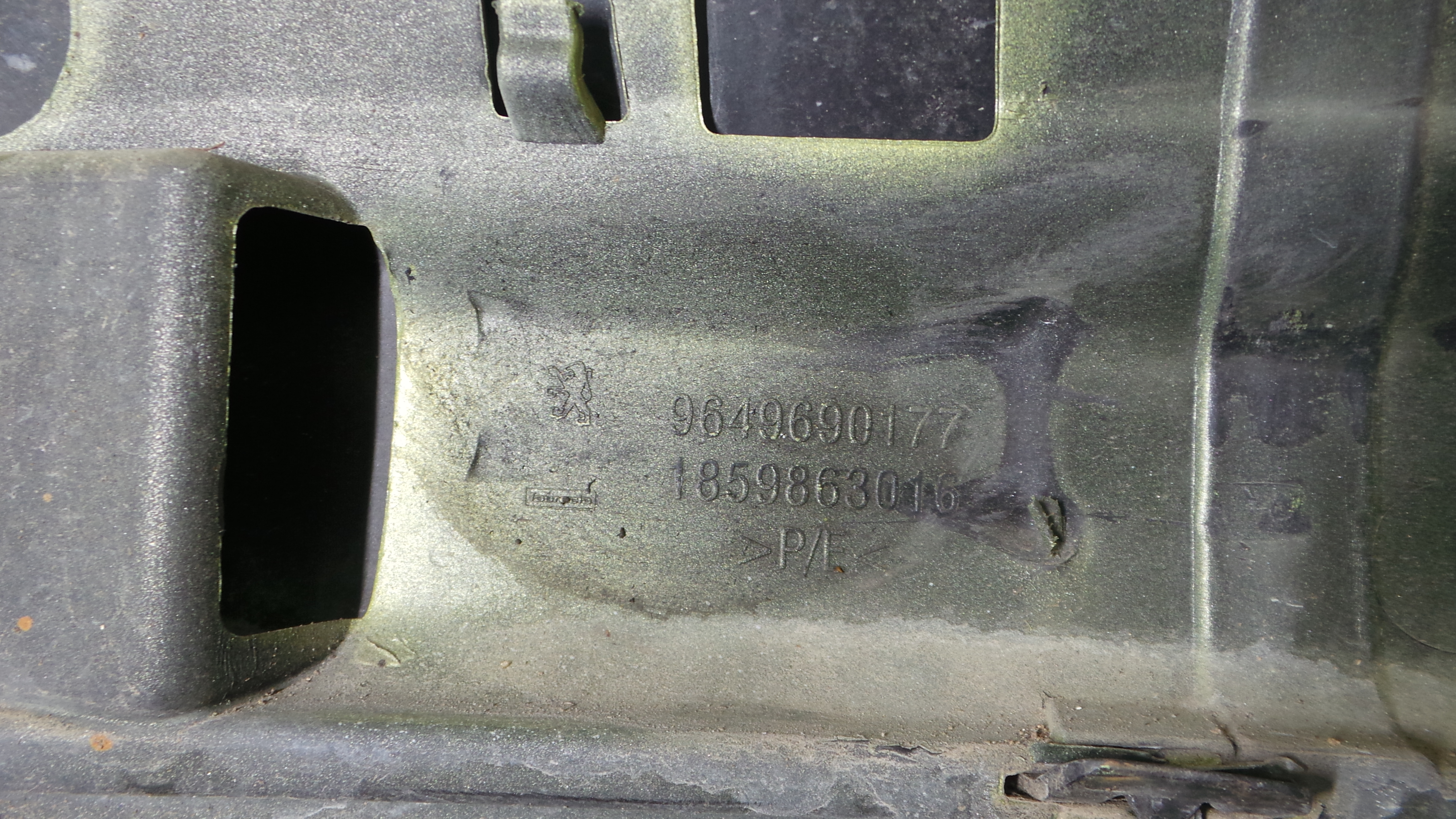 Para Choques de Trás 9654549377 - PEUGEOT 207 (WA_, WC_), 207/207+ (WA_, WC_)-33172953