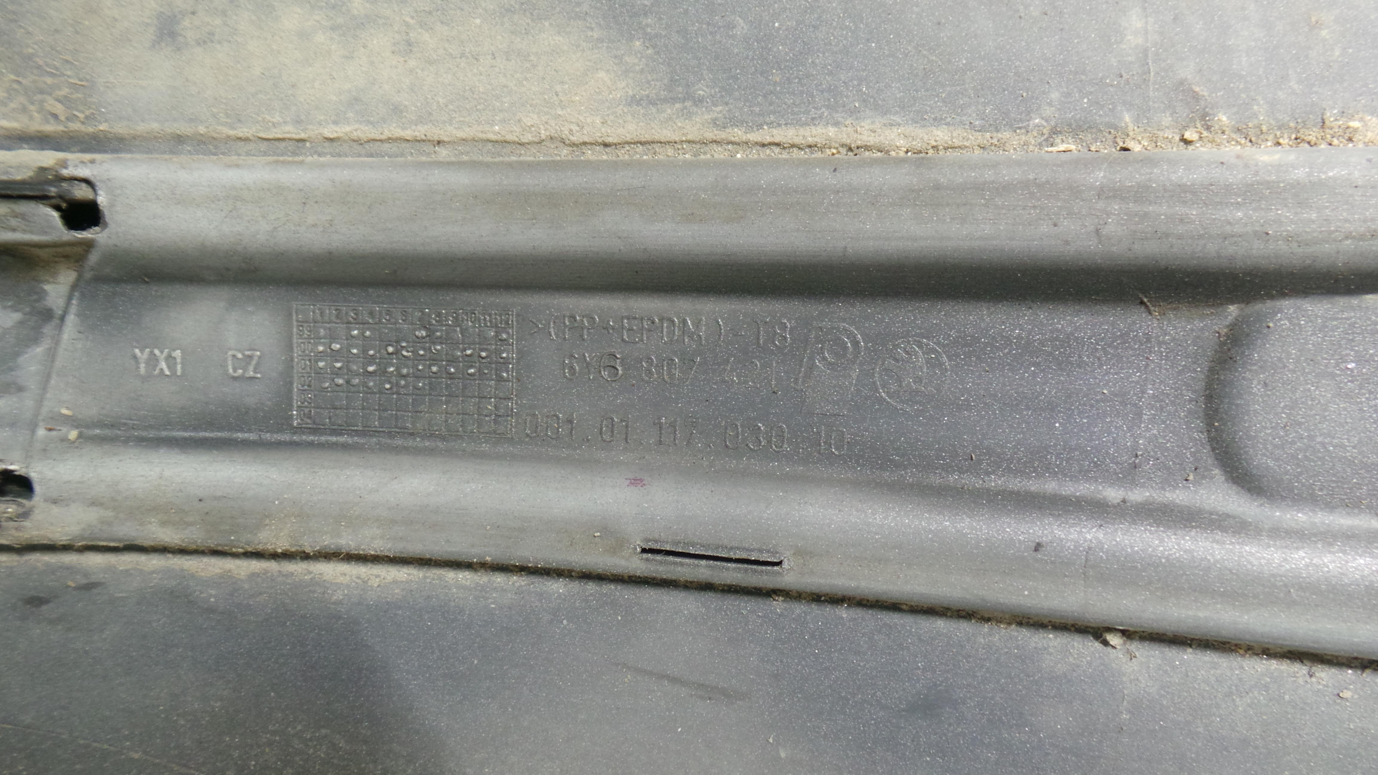 Para Choques de Trás 6Y6807421 - SKODA FABIA I (6Y2)-33173059