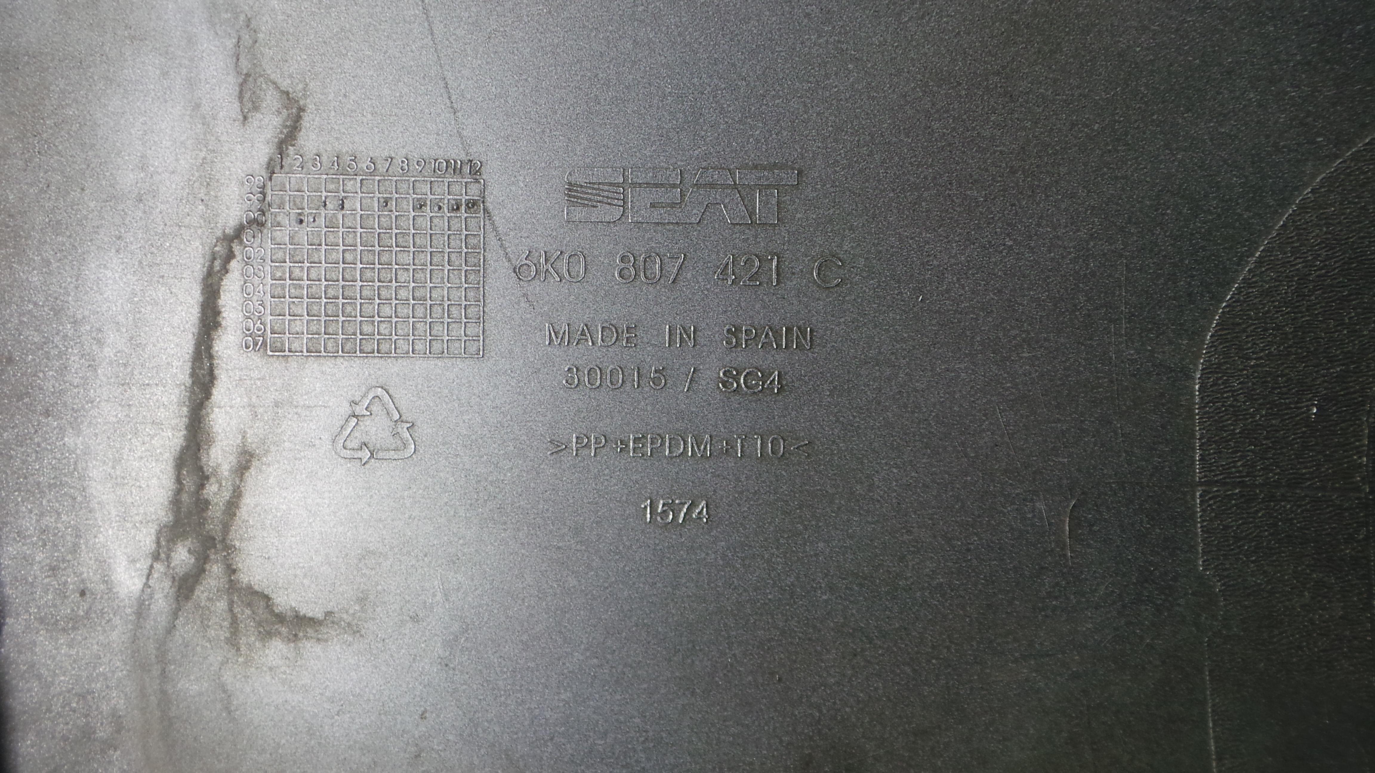 Para Choques de Trás 6K0807421C - SEAT CORDOBA (6K1, 6K2)-33173072